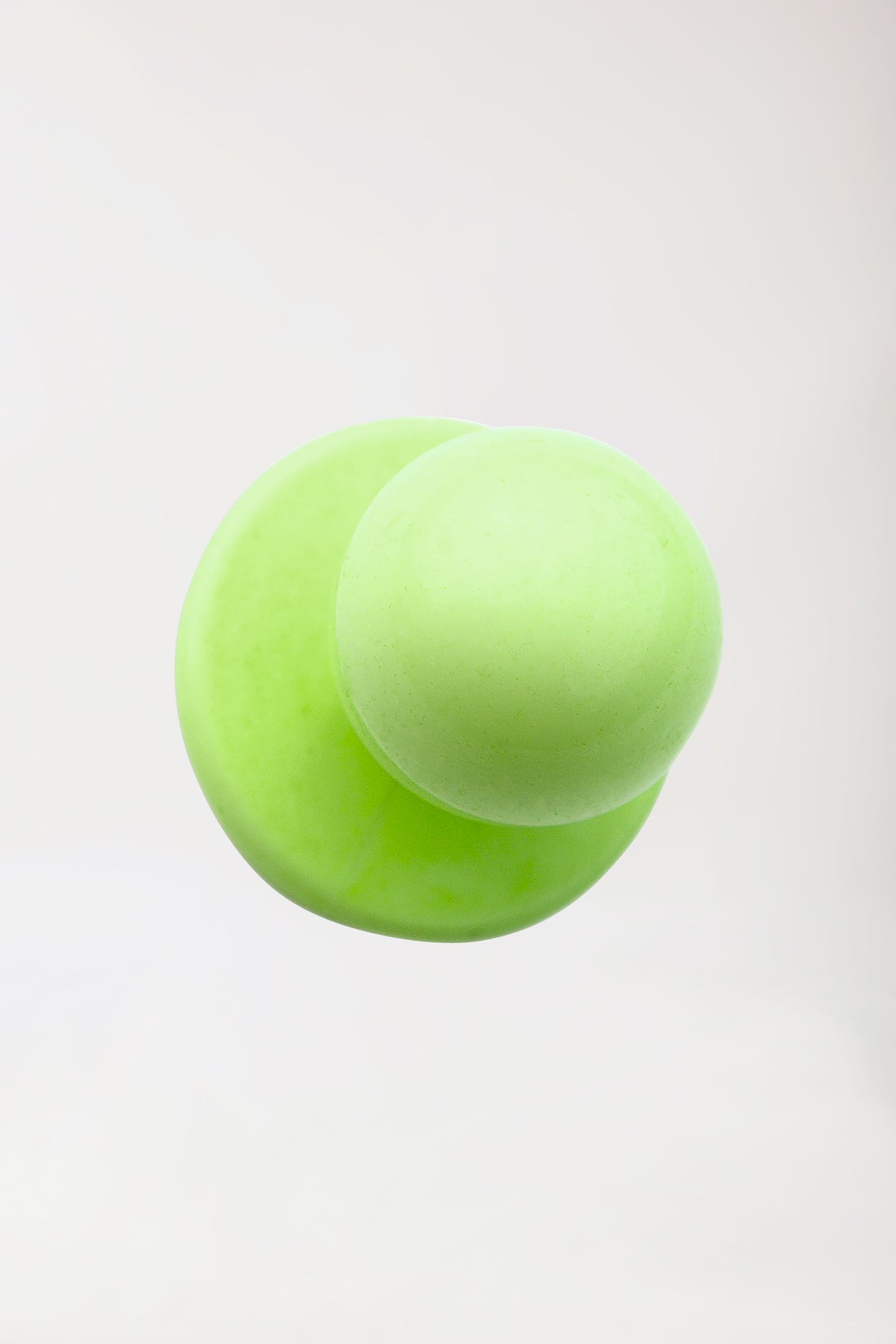 Gastro Boutons boules mixtes - 12 pièces vert pomme, Vue de face