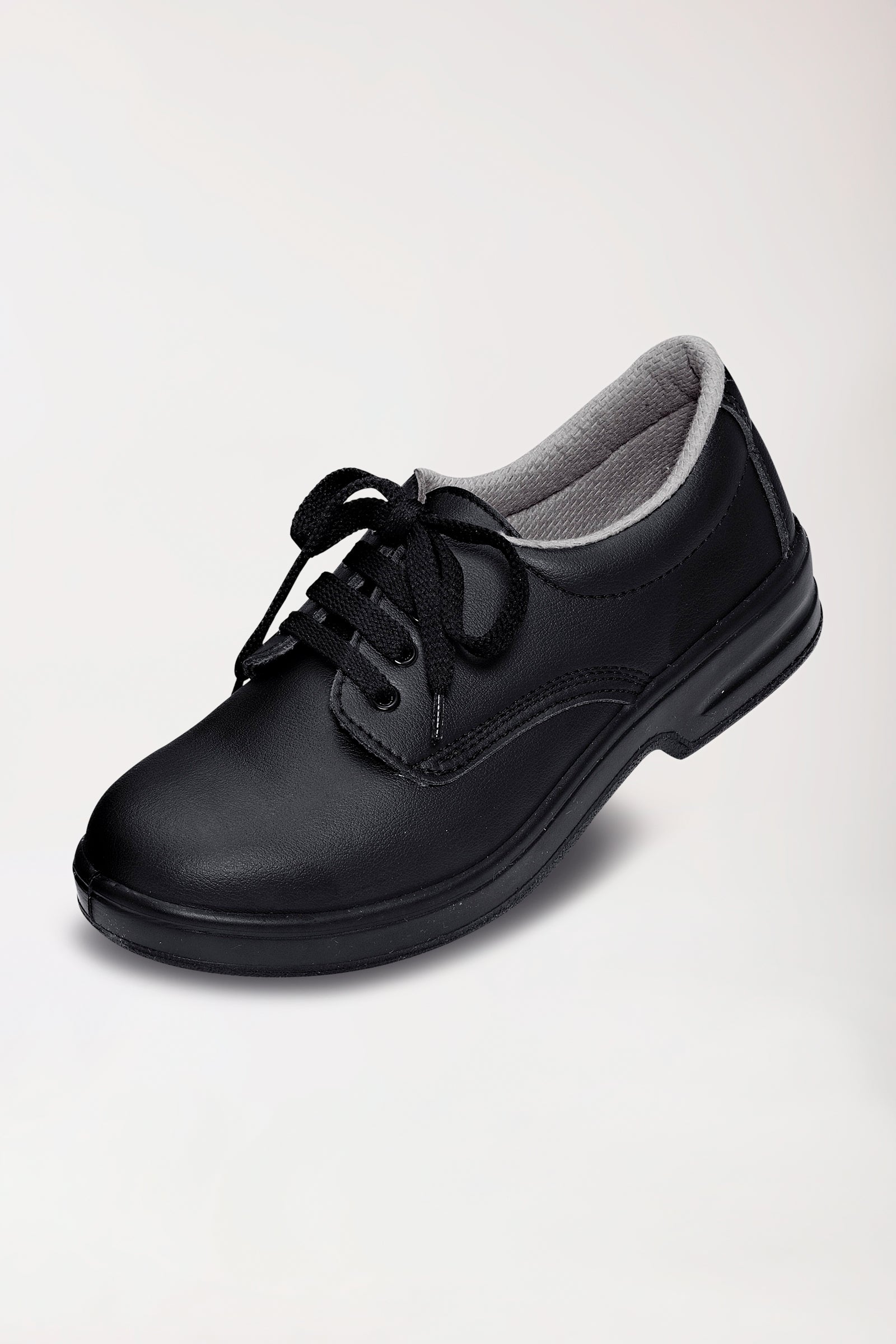 Chaussures de sécurité unisexe avec embout de protection en métal noir