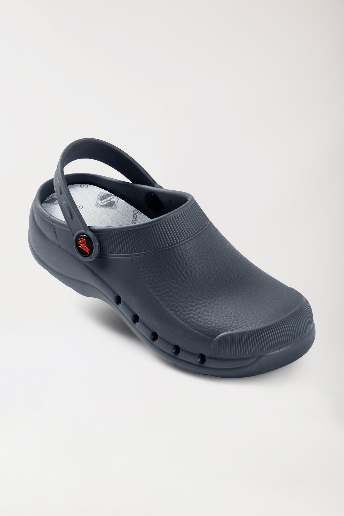 Sabots professionnels mixtes bleu navy, Vue de face