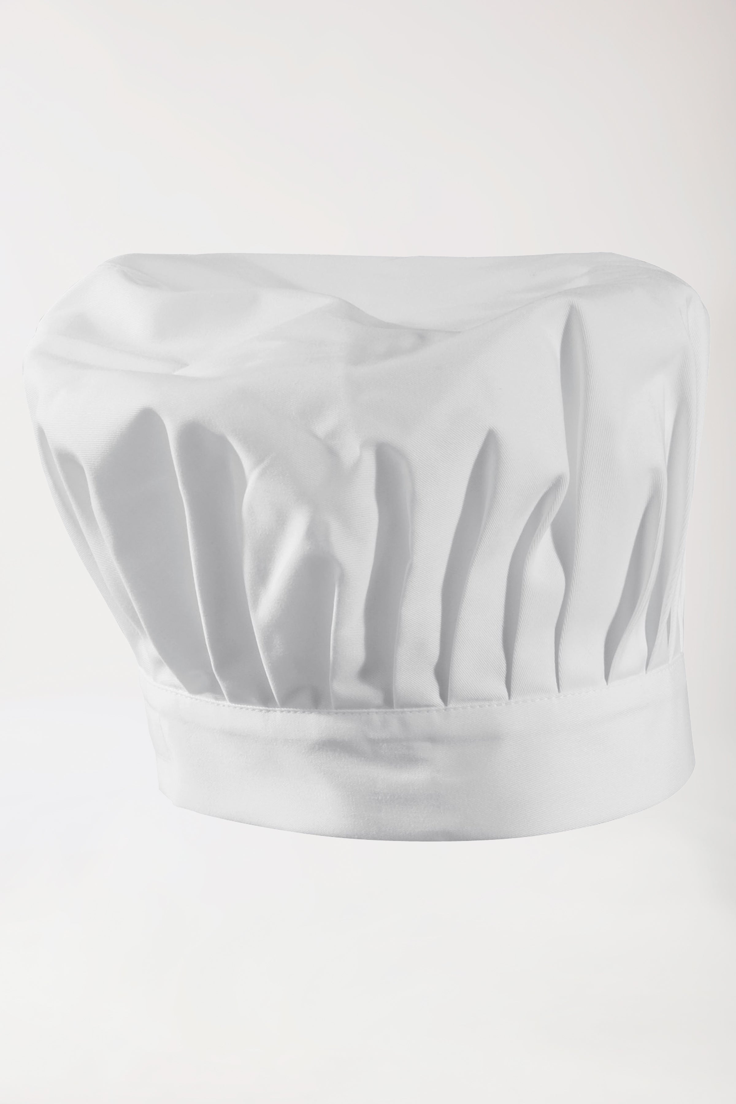 Gastro Toque de cuisine mixte blanc, Vue de face