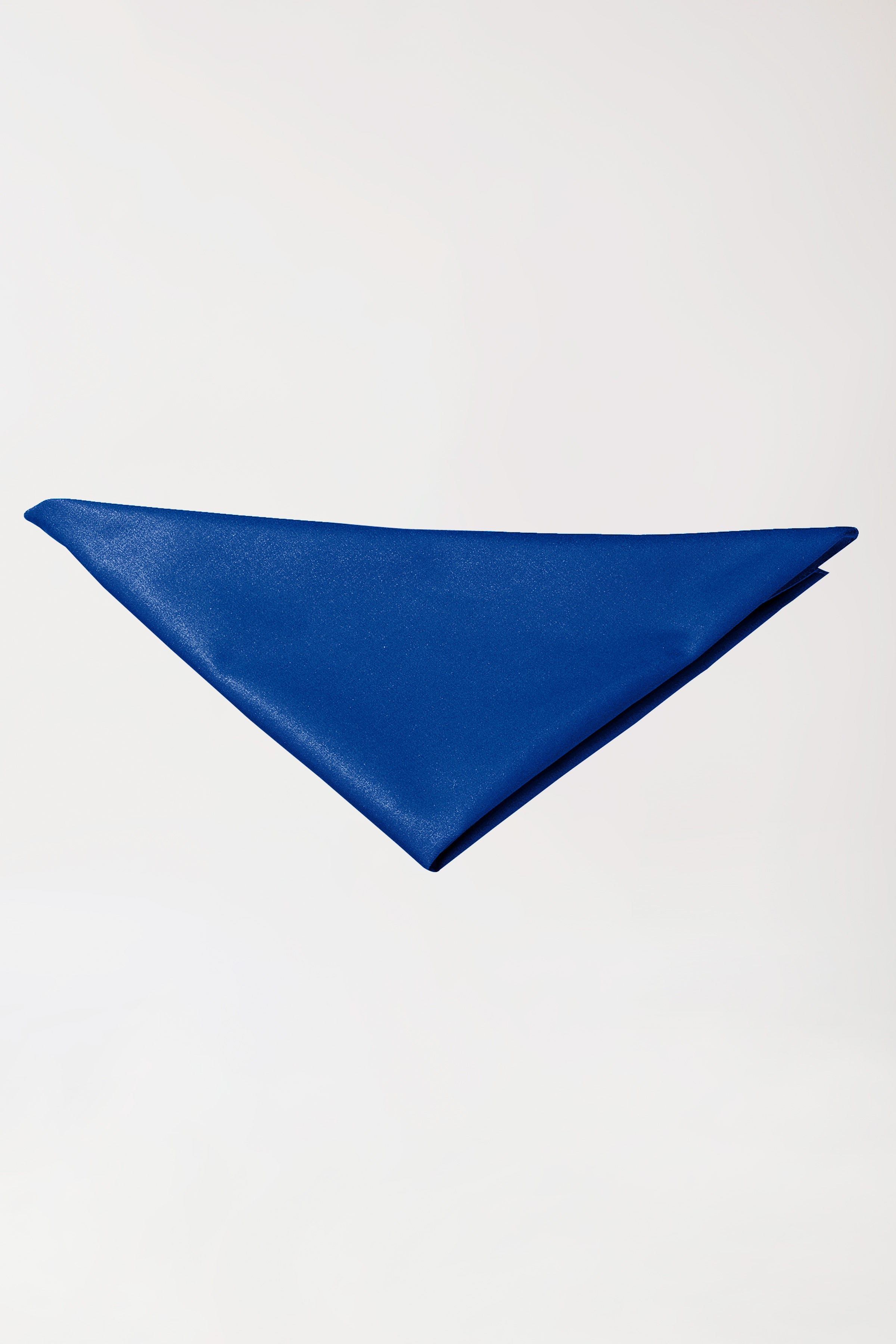 Foulard cuisinier bleu royal, Vue de face