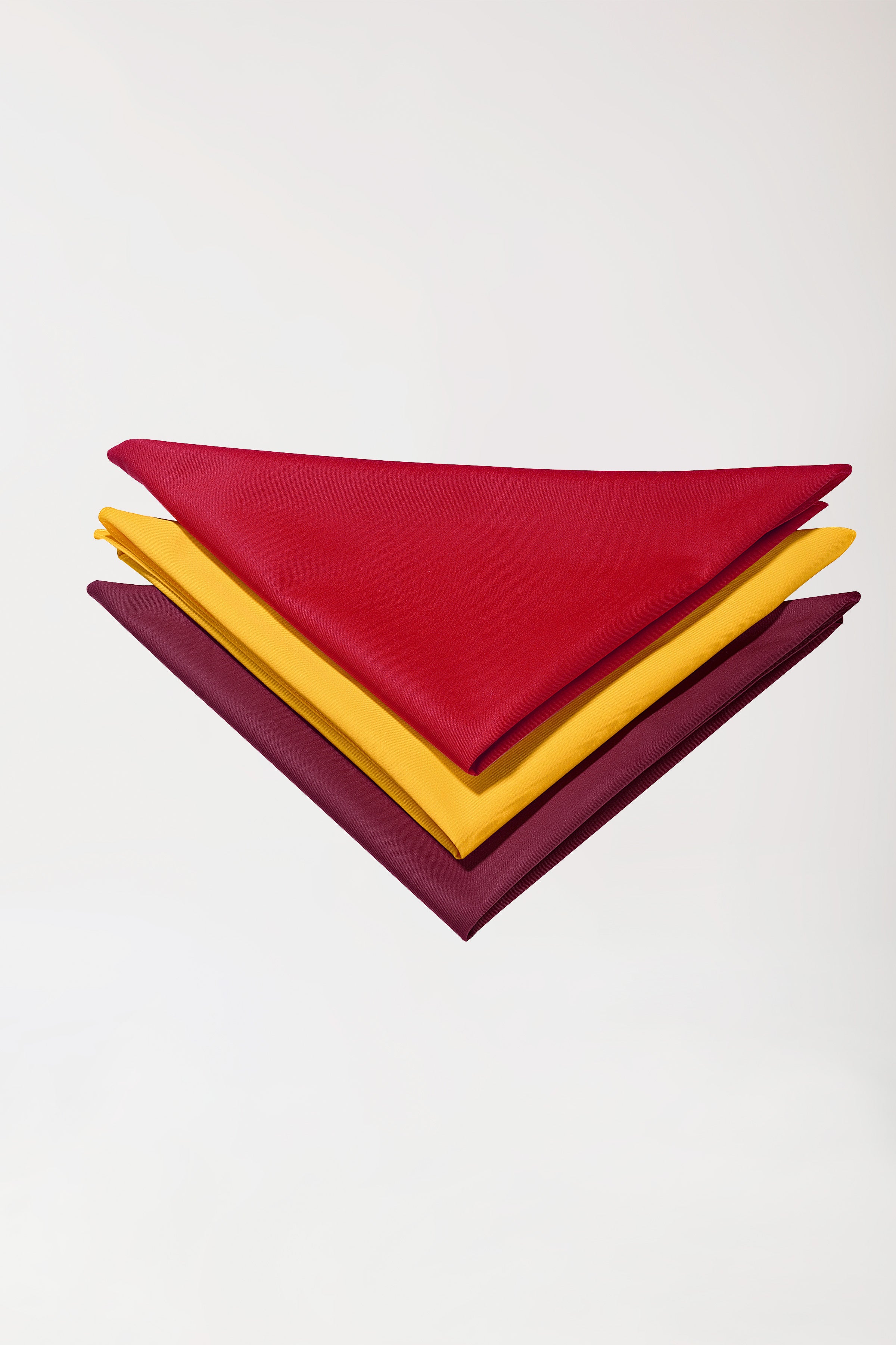 Gastro Foulard mixte bordeaux, Vue de face