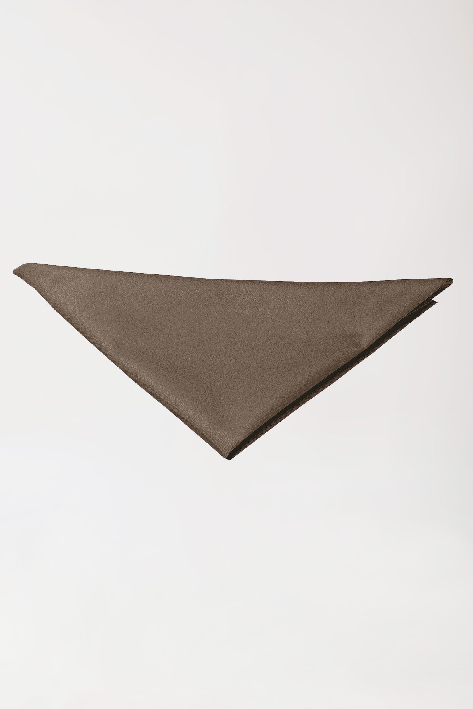 Gastro Foulard mixte taupe, Vue de face