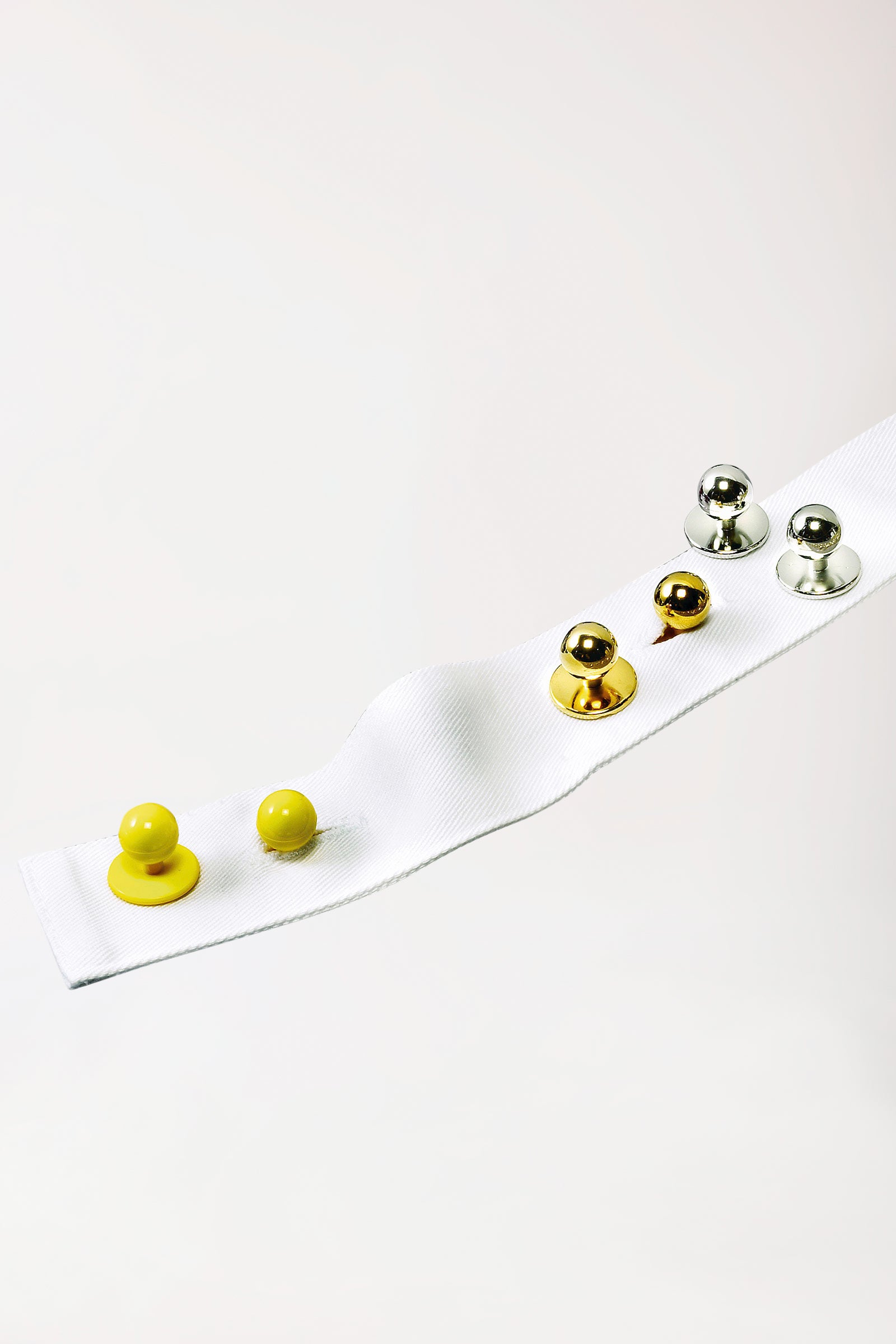 Gastro Patte de boutonnage pour veste de cuisine blanc