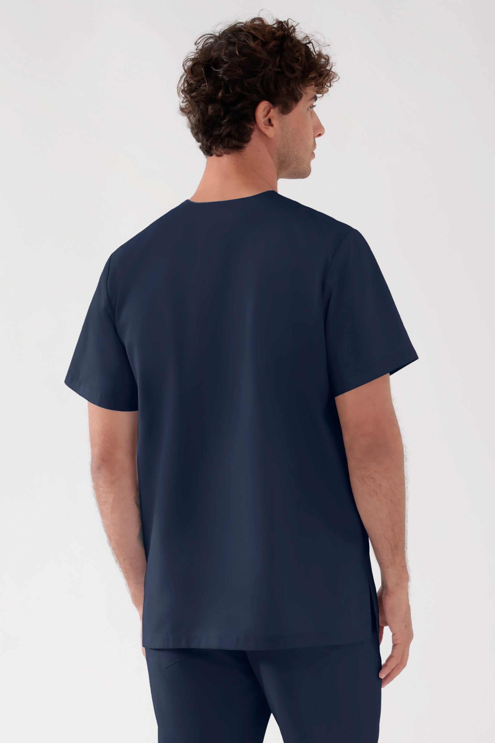 TENCEL™ Tunique Homme - Col V navy