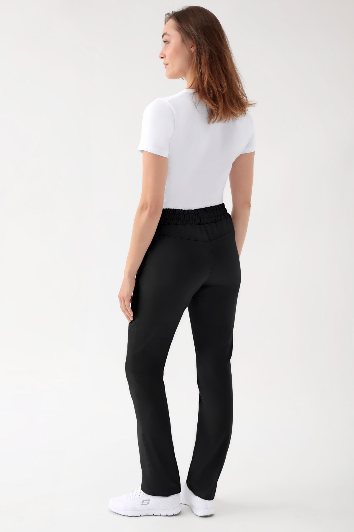 CORE Pantalon mixte - Taille haute noir, Vue de dos 