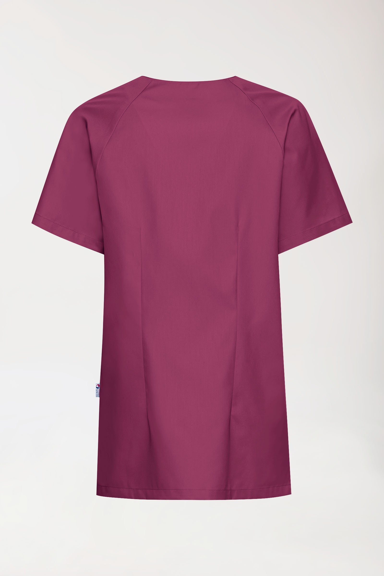 CORE Blouse Femme - Entièrement boutonnée berry, Vue de dos 