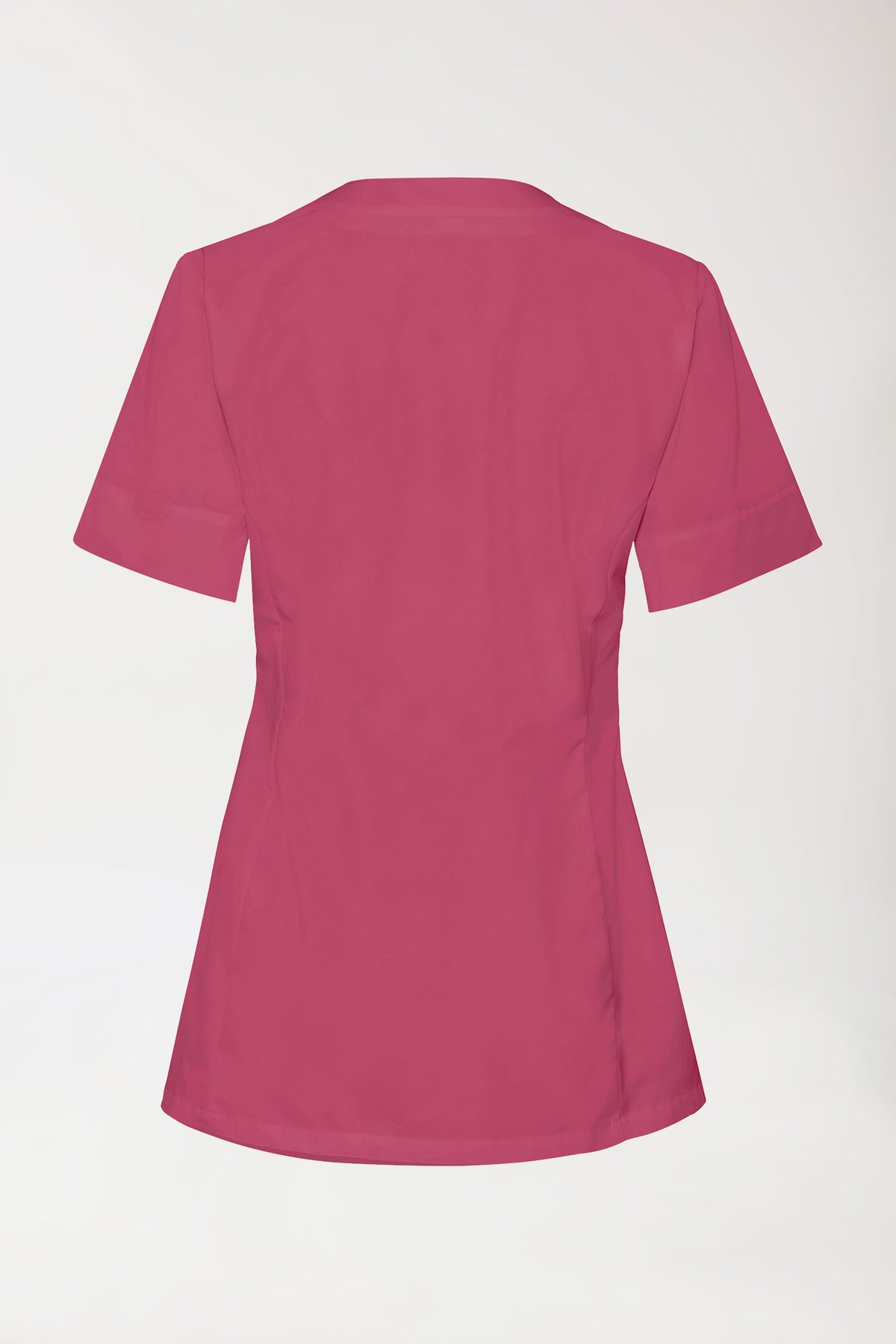 Blouse Femme - Boutonnage invisible bois de rose, Vue de dos 