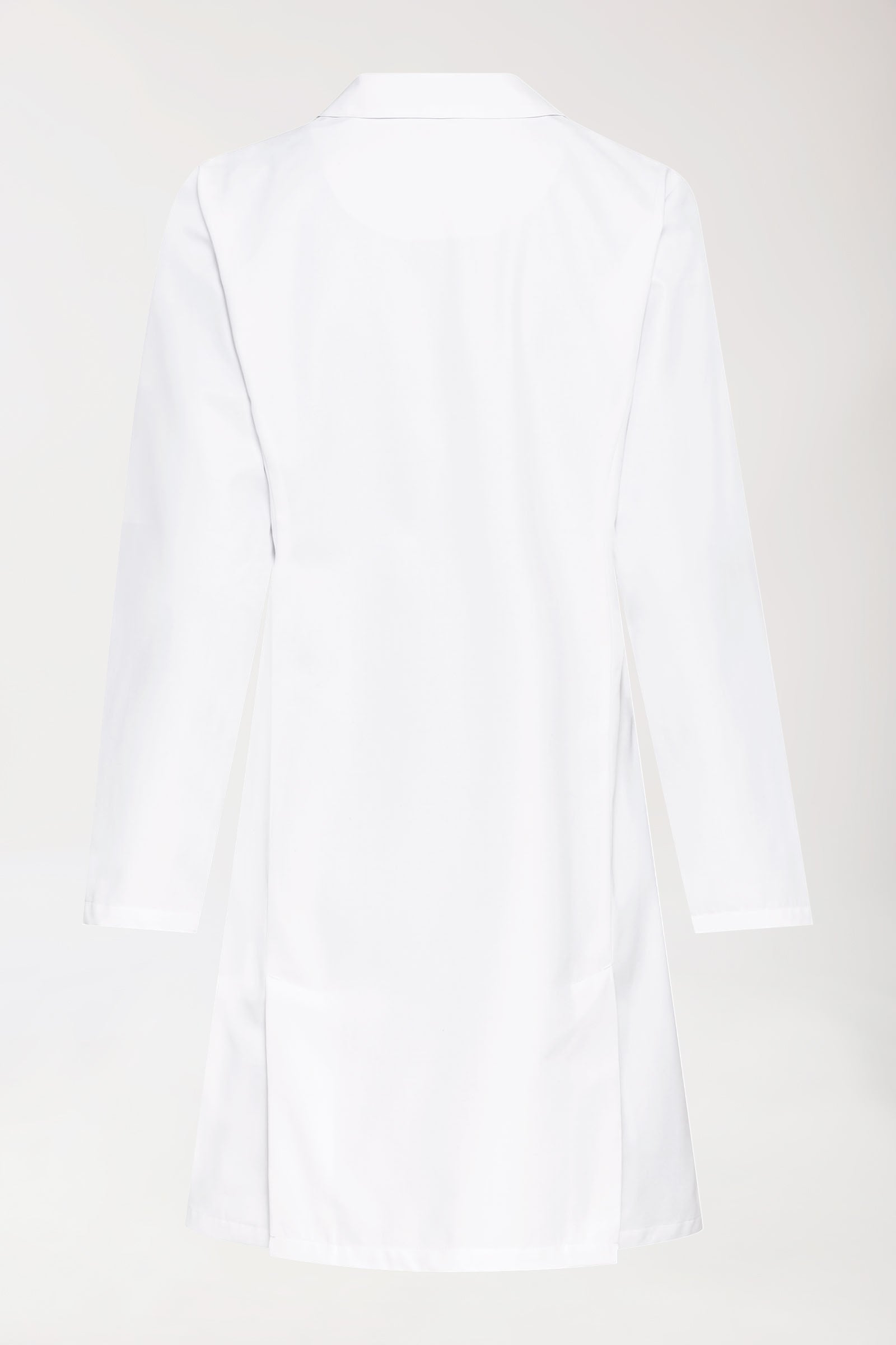 Blouse blanche Femme - Col à revers blanc, Vue de dos 