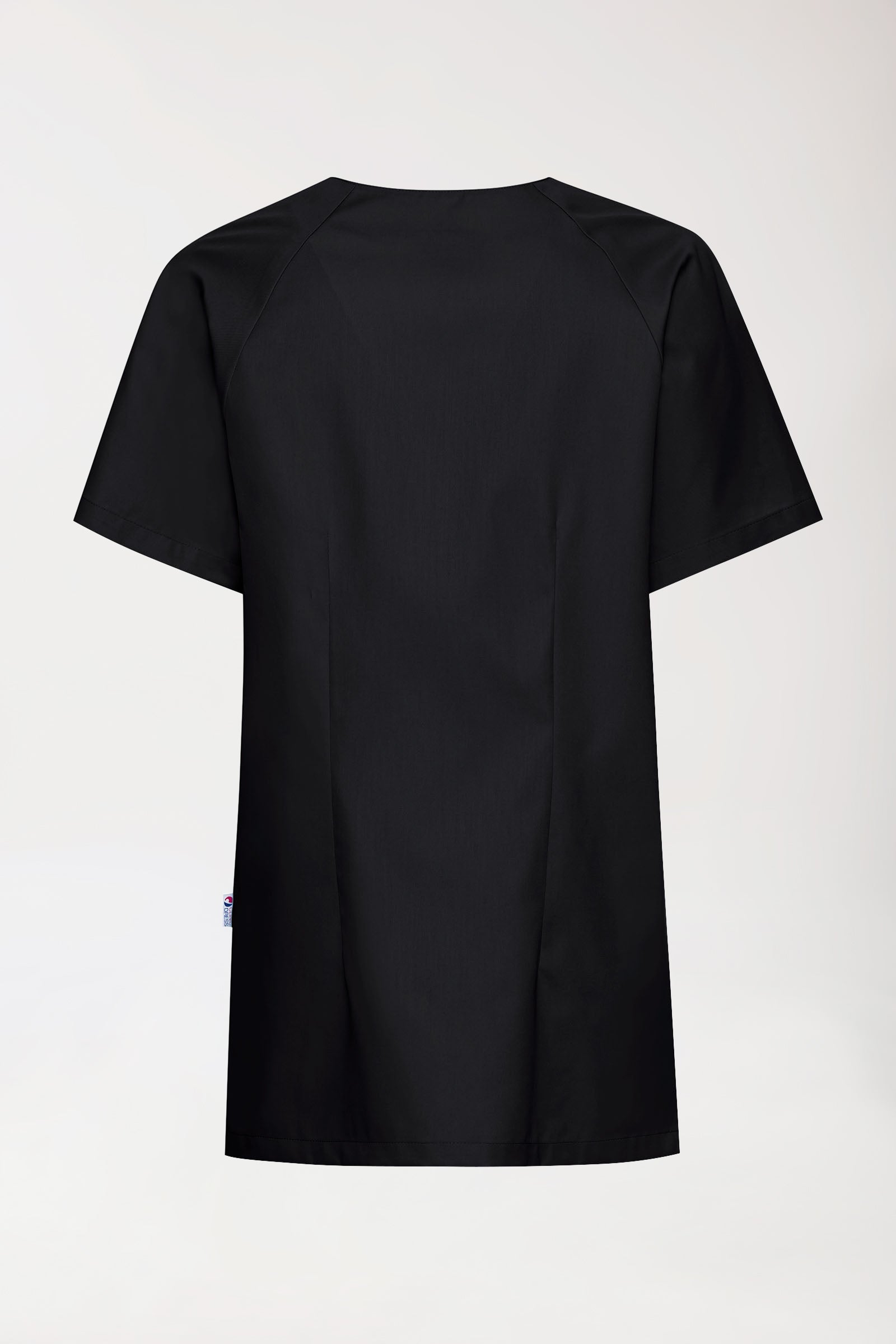 CORE Blouse Femme - Entièrement boutonnée noir, Vue de dos 