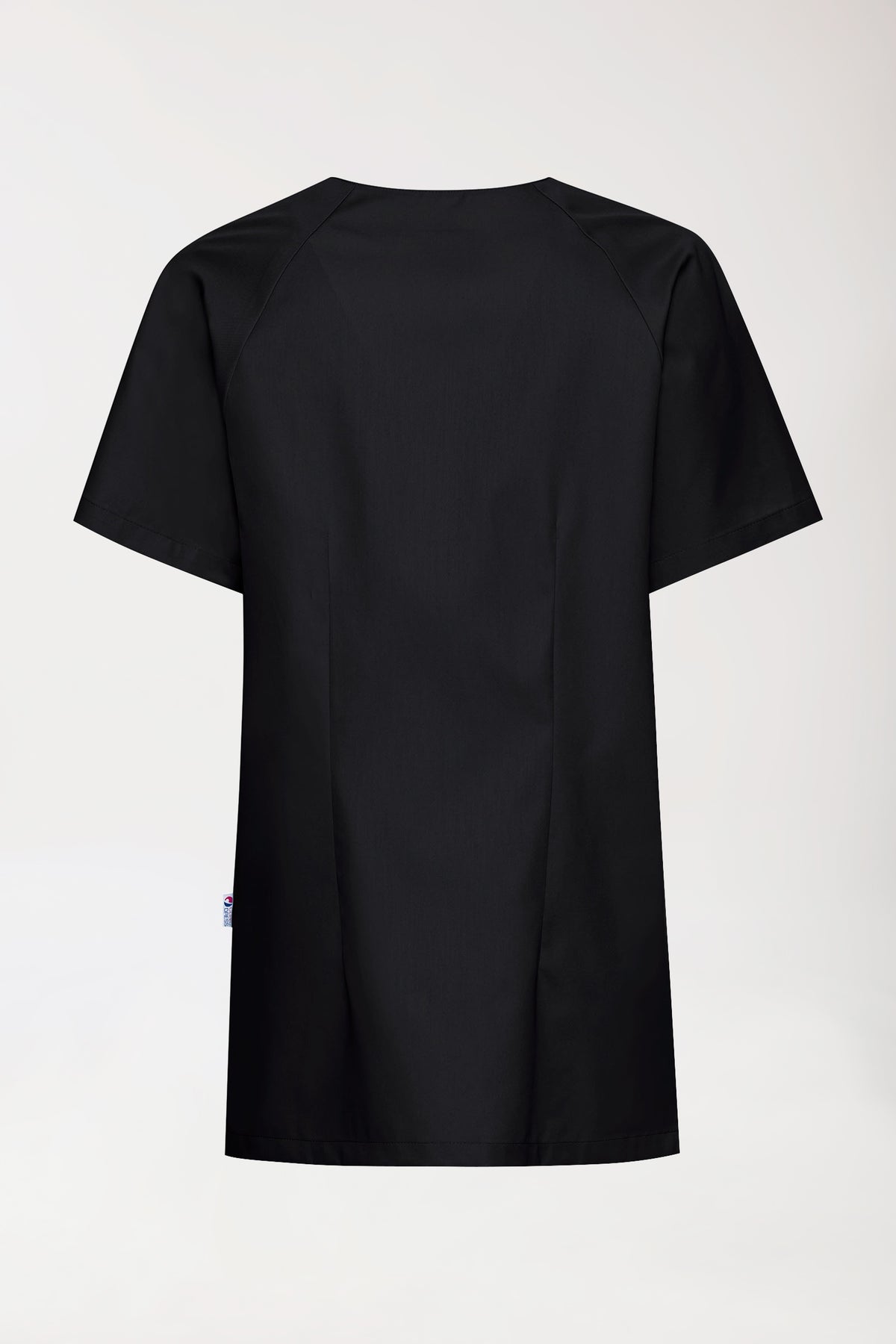 CORE Blouse Femme - Entièrement boutonnée noir, Vue de dos 