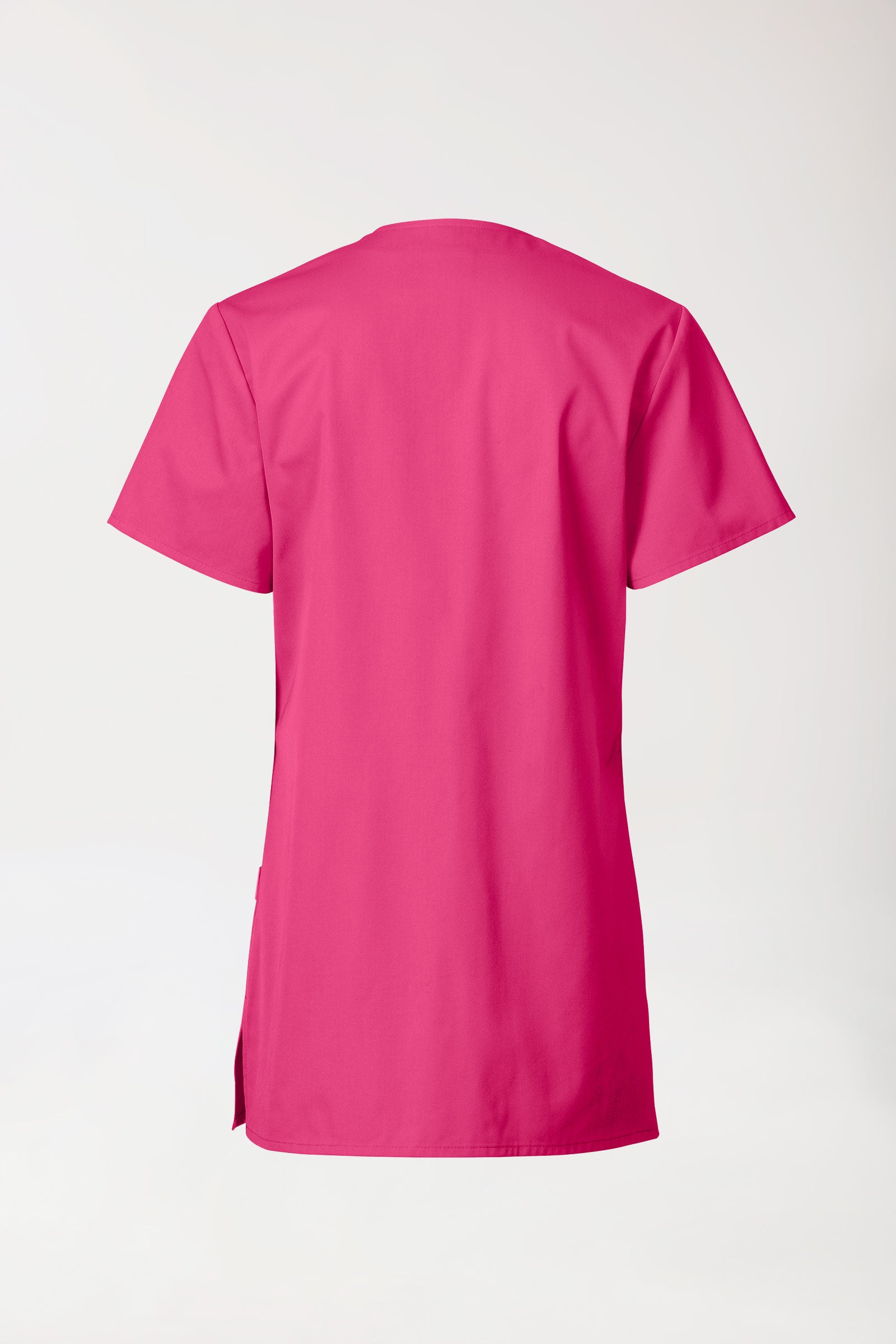 Blouse Beauté Femme - Boutonnée pink, Vue de dos 