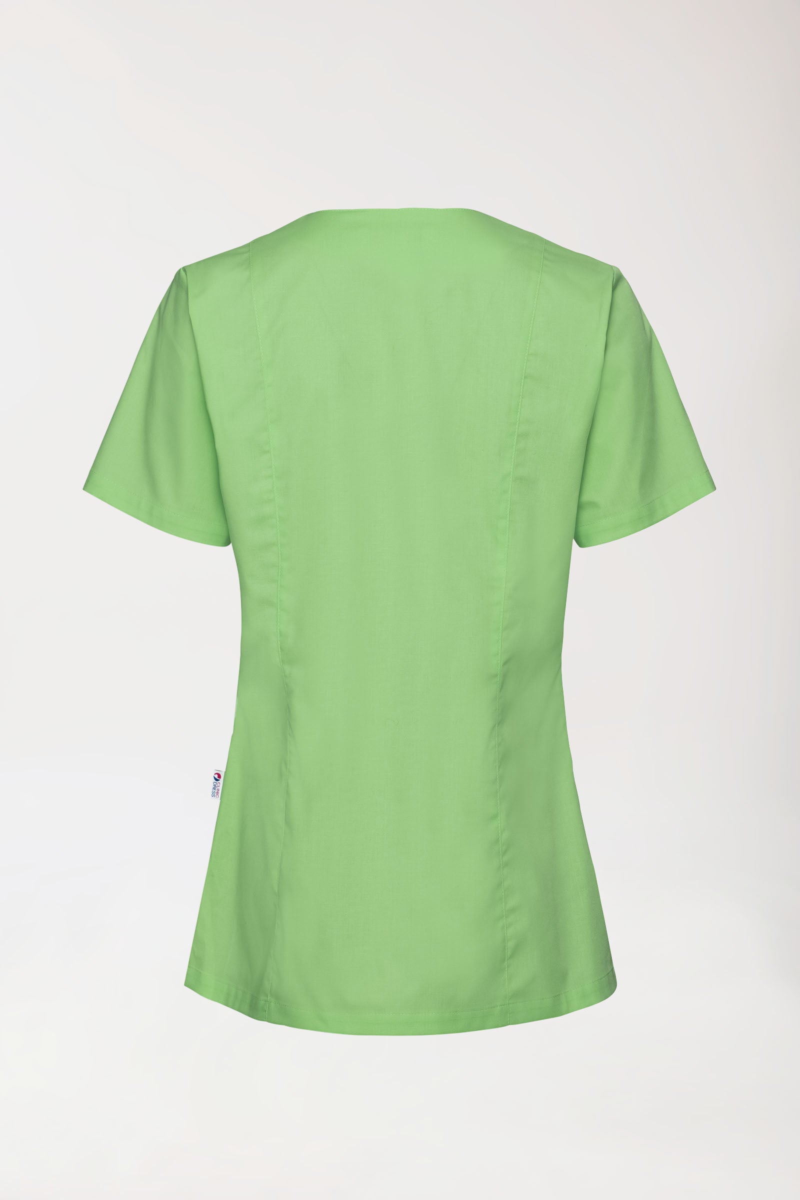 Blouse Stretch Femme - boutonnée vert pomme
