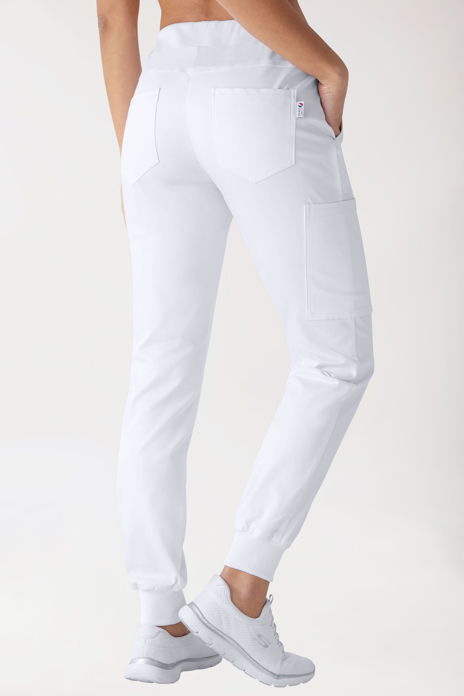 COMFY FLEX Pantalon Femme - Jogpant blanc
