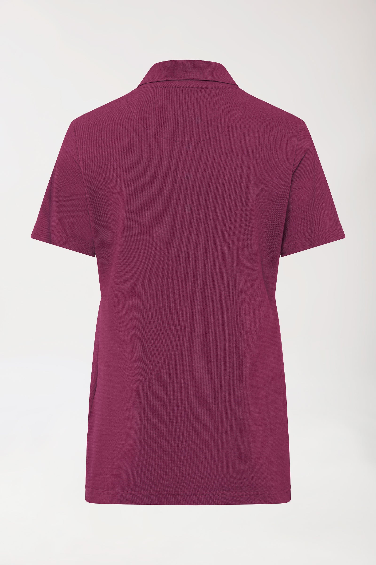 CORE T-shirt Femme – Col polo berry