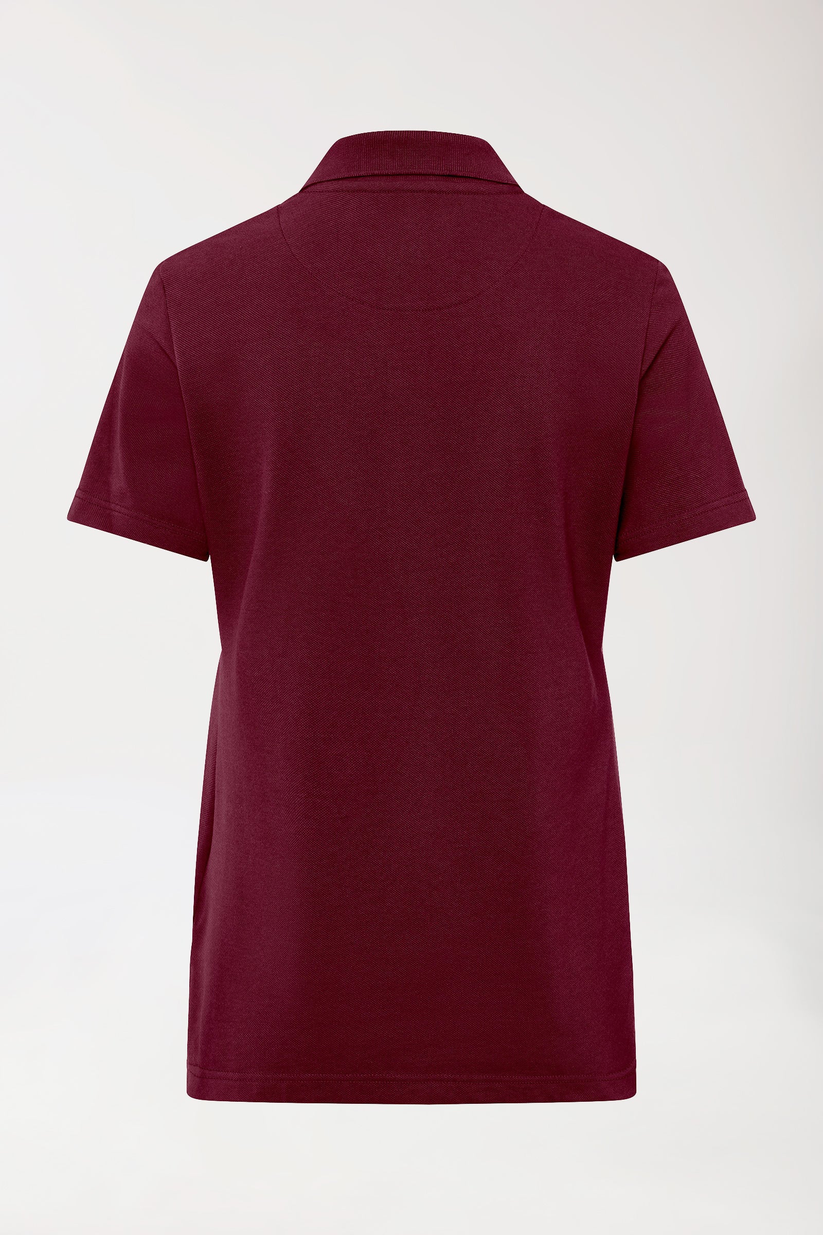 CORE T-shirt Femme – Col polo bordeaux
