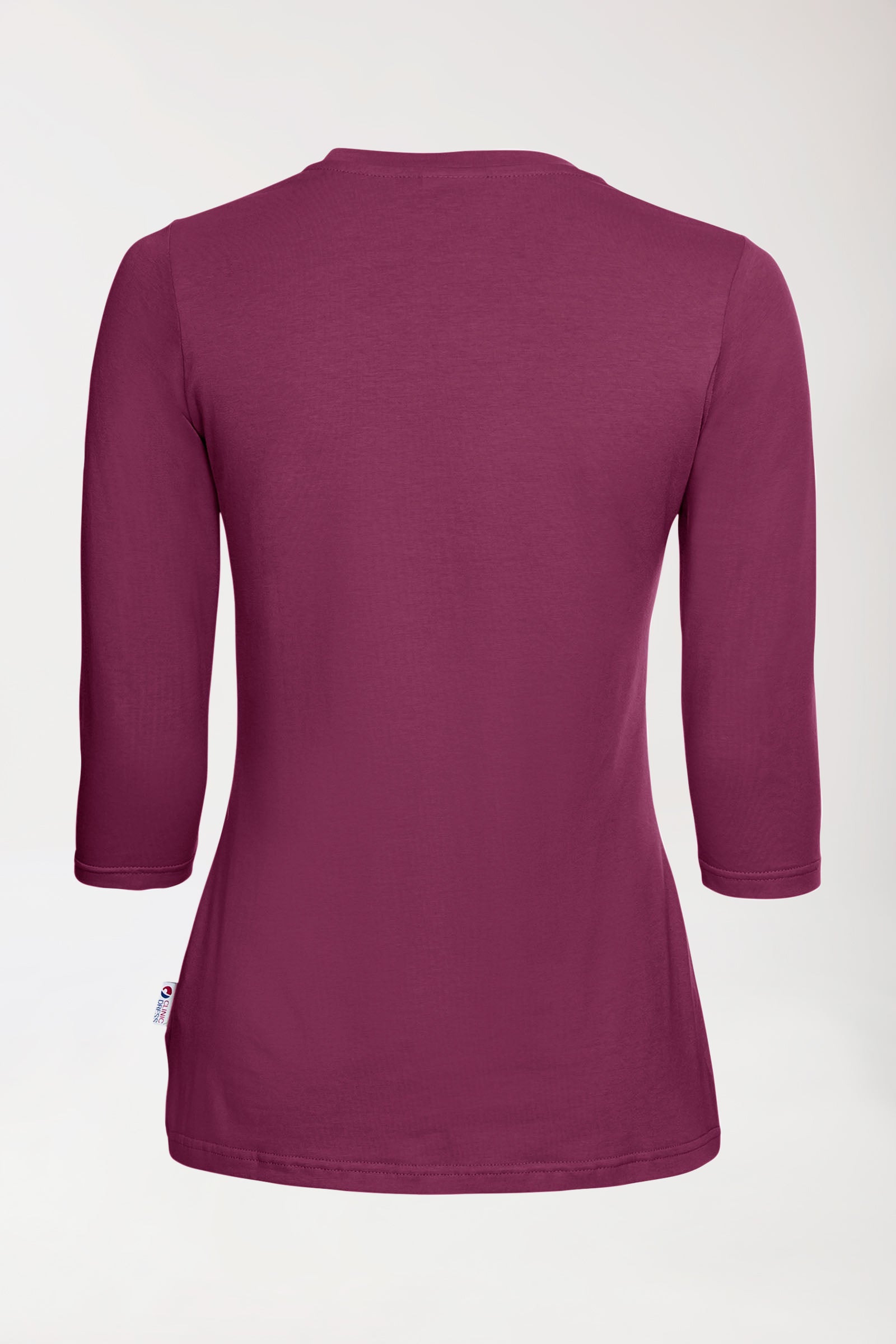 CORE T-shirt Femme - manche 3/4 berry, Vue de dos 