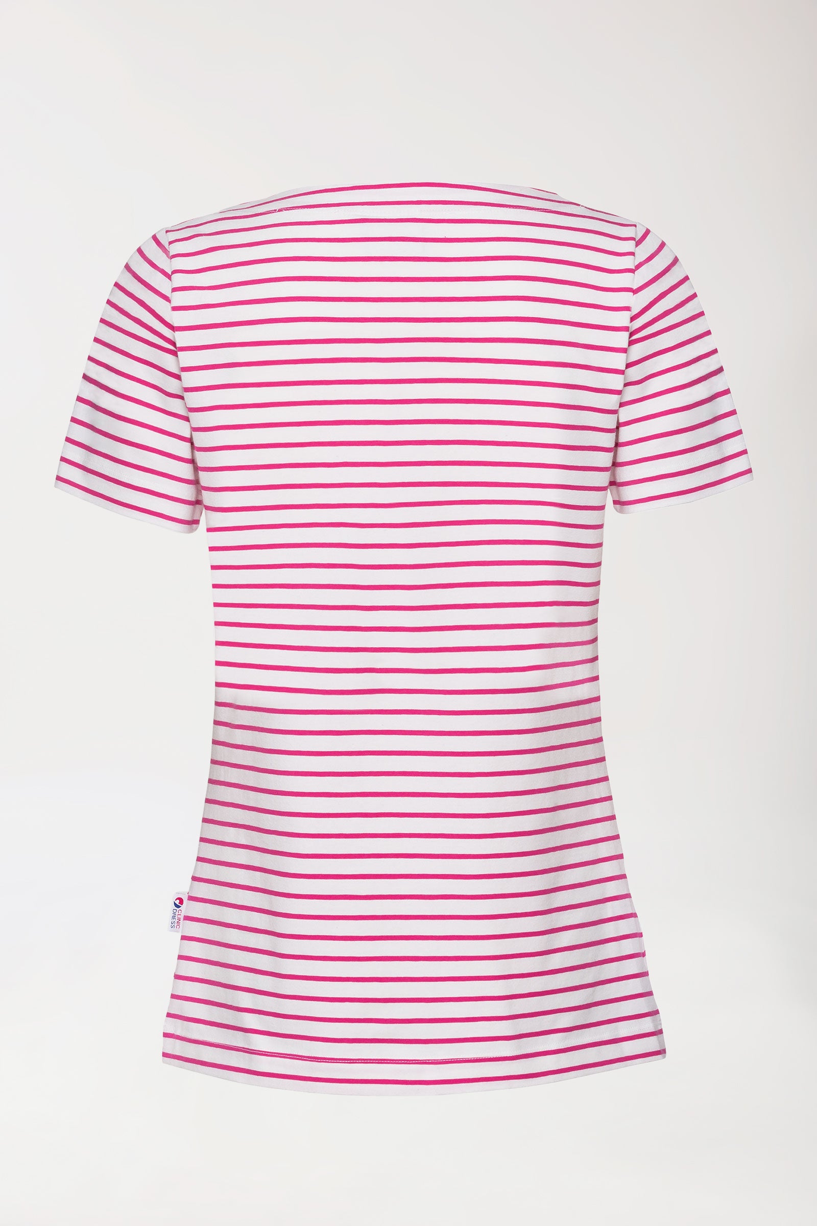T-shirt Femme - Manche courte blanc/pink