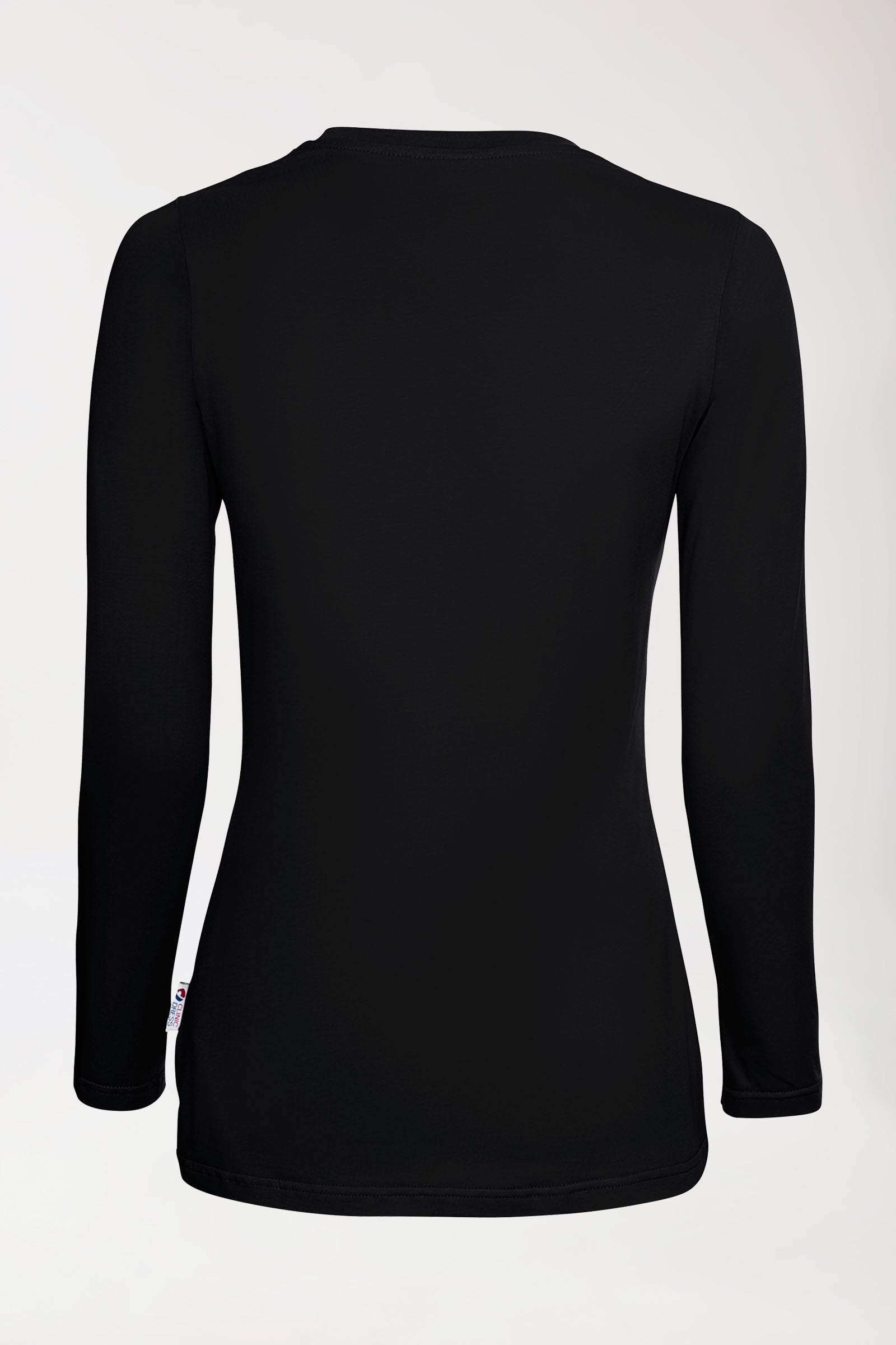 CORE T-shirt Femme - manche longue noir, Vue de dos 