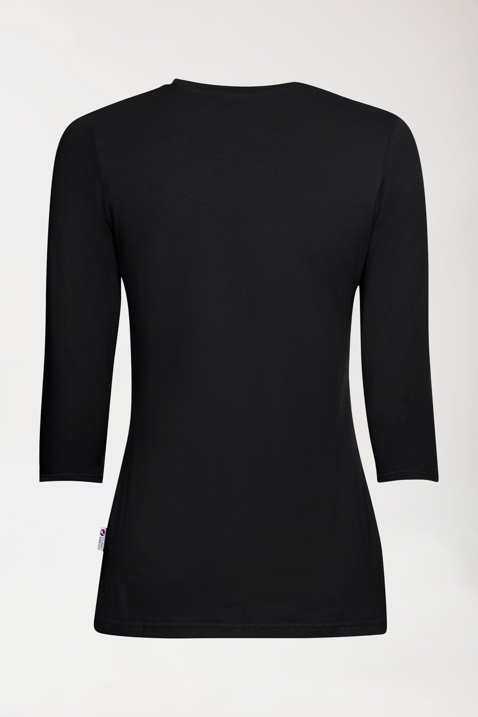 CORE T-shirt Femme - manche 3/4 noir, Vue de dos 