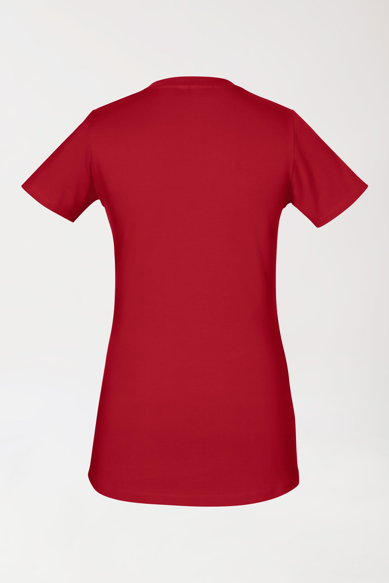 CORE T-shirt Femme - Encolure ronde rouge
