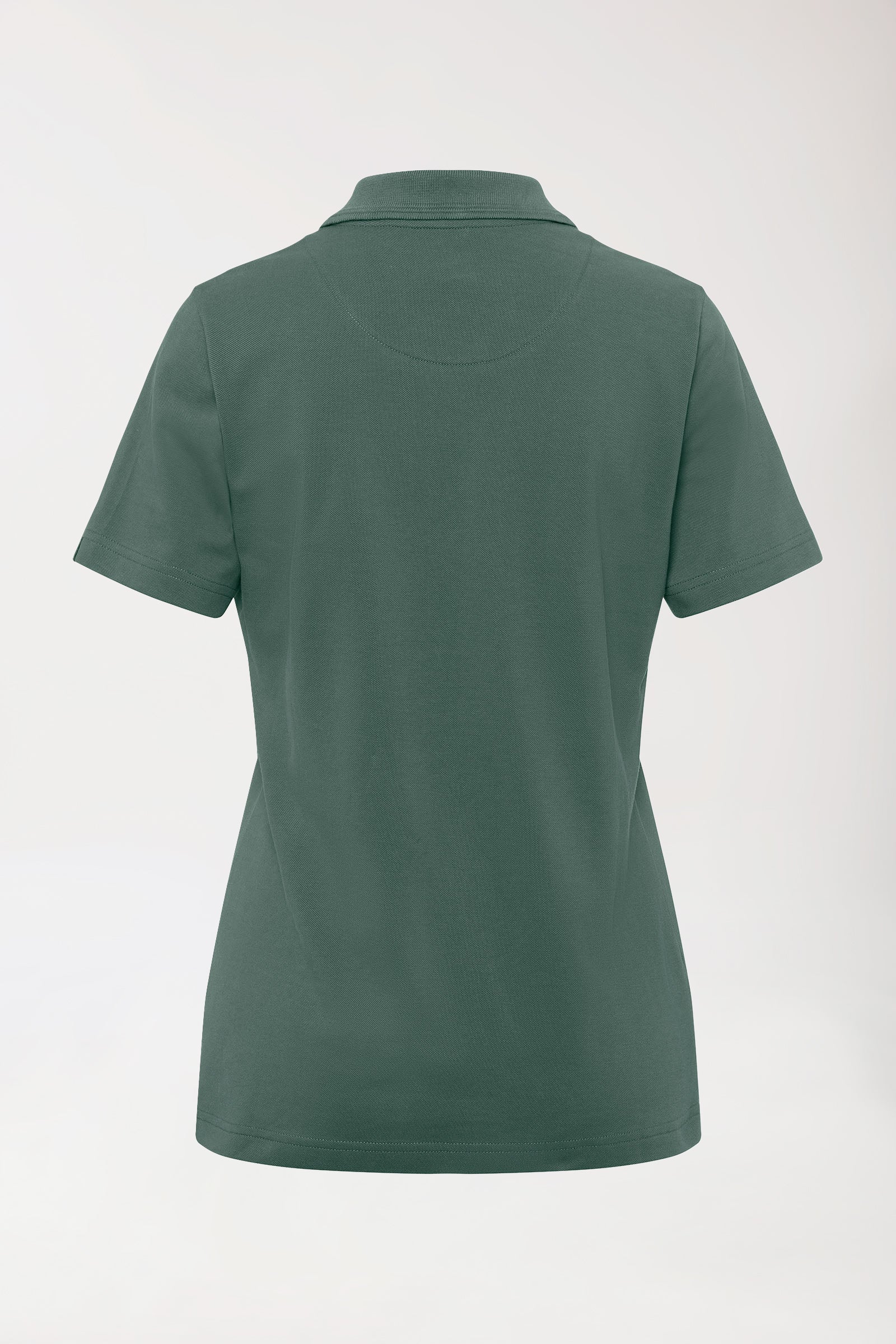 COMFY FLEX Shirt Stretch Femme - Col polo vert foncé