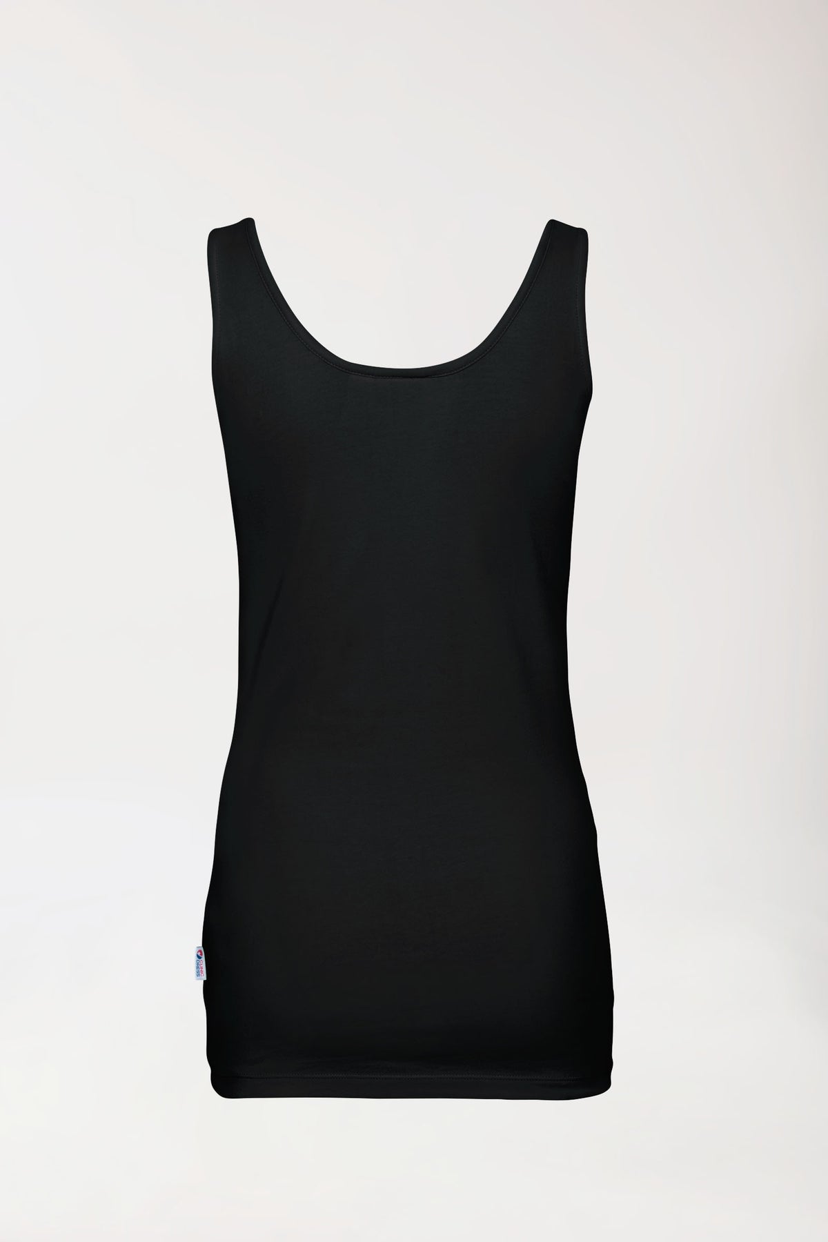 CORE Top Femme - Encolure ronde noir, Vue de dos 