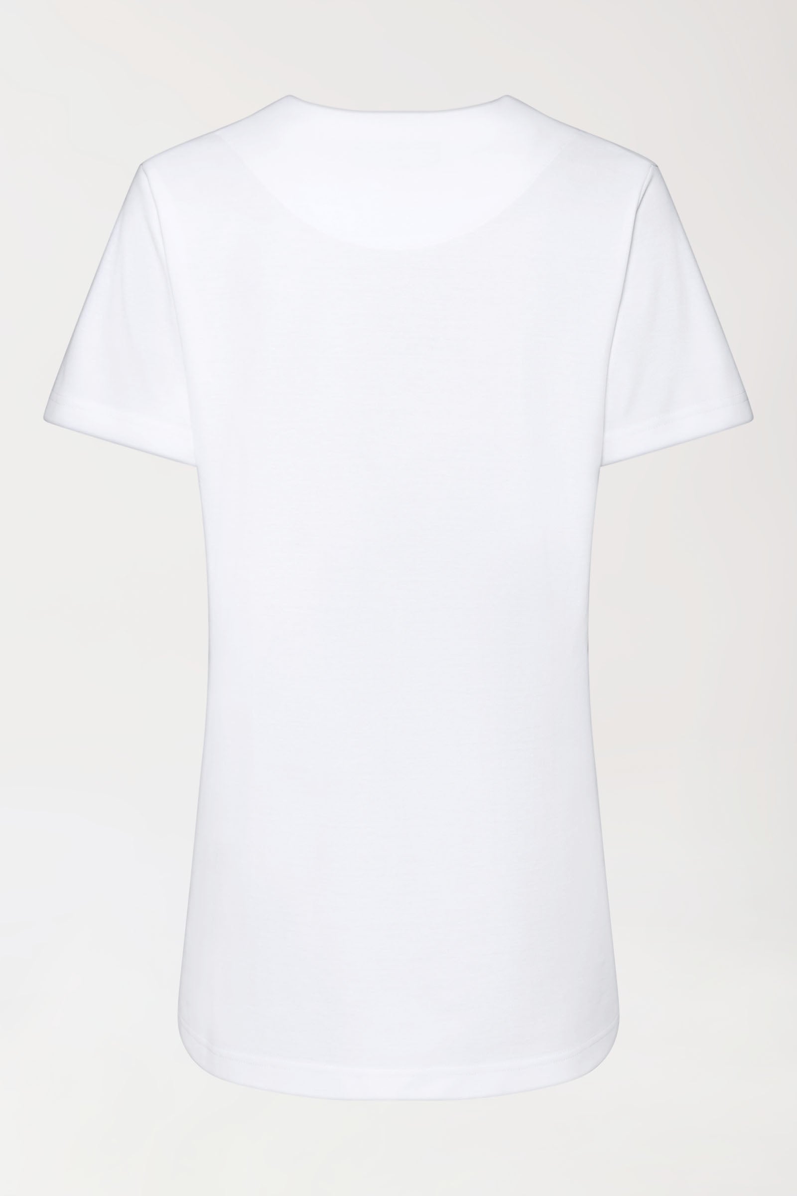 COMFY FLEX Tunique Stretch Femme - Décolleté Cœur blanc, Vue de dos 