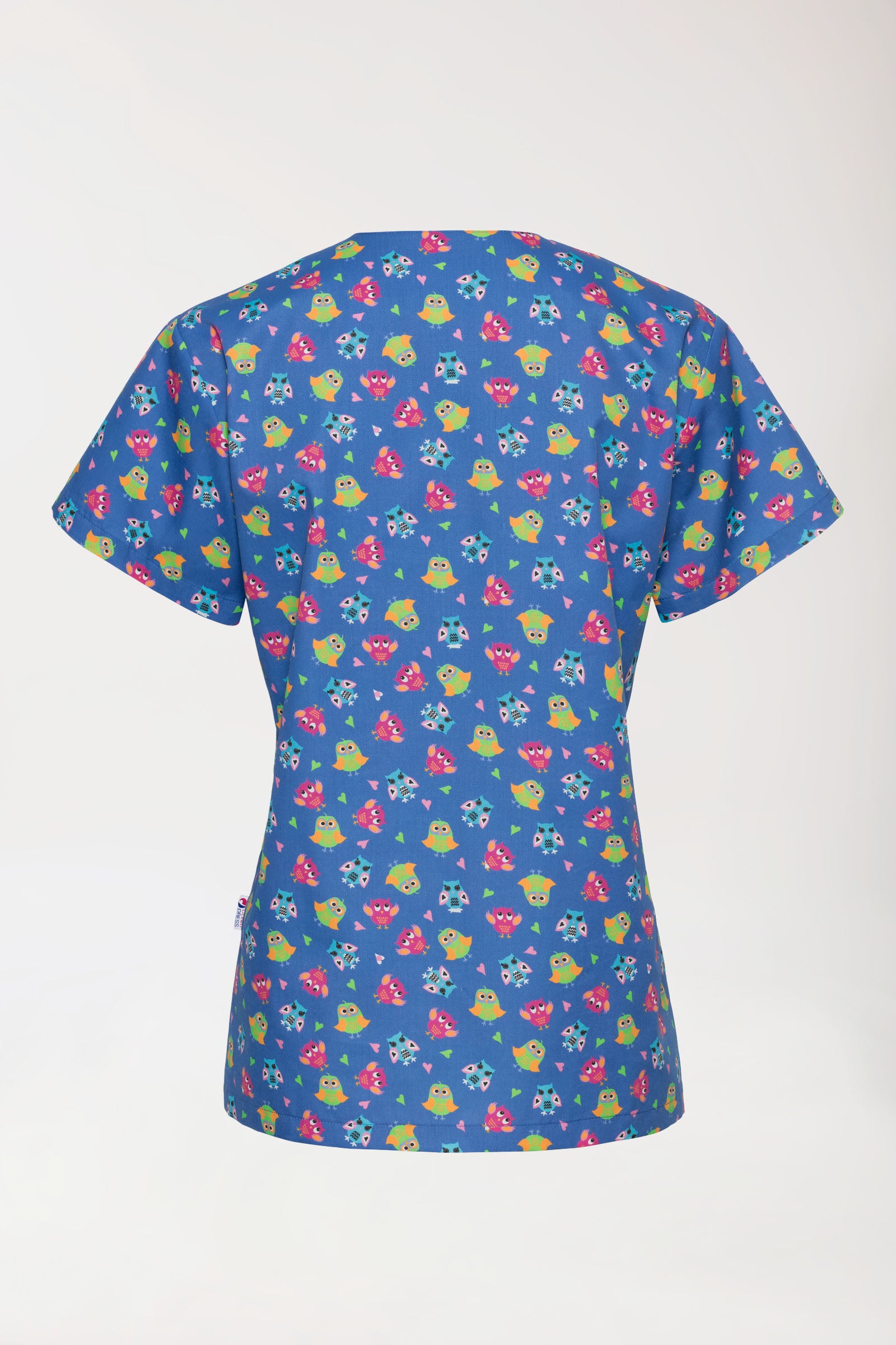 Tunique Femme légère - Imprimée en allover bleu/multicolore