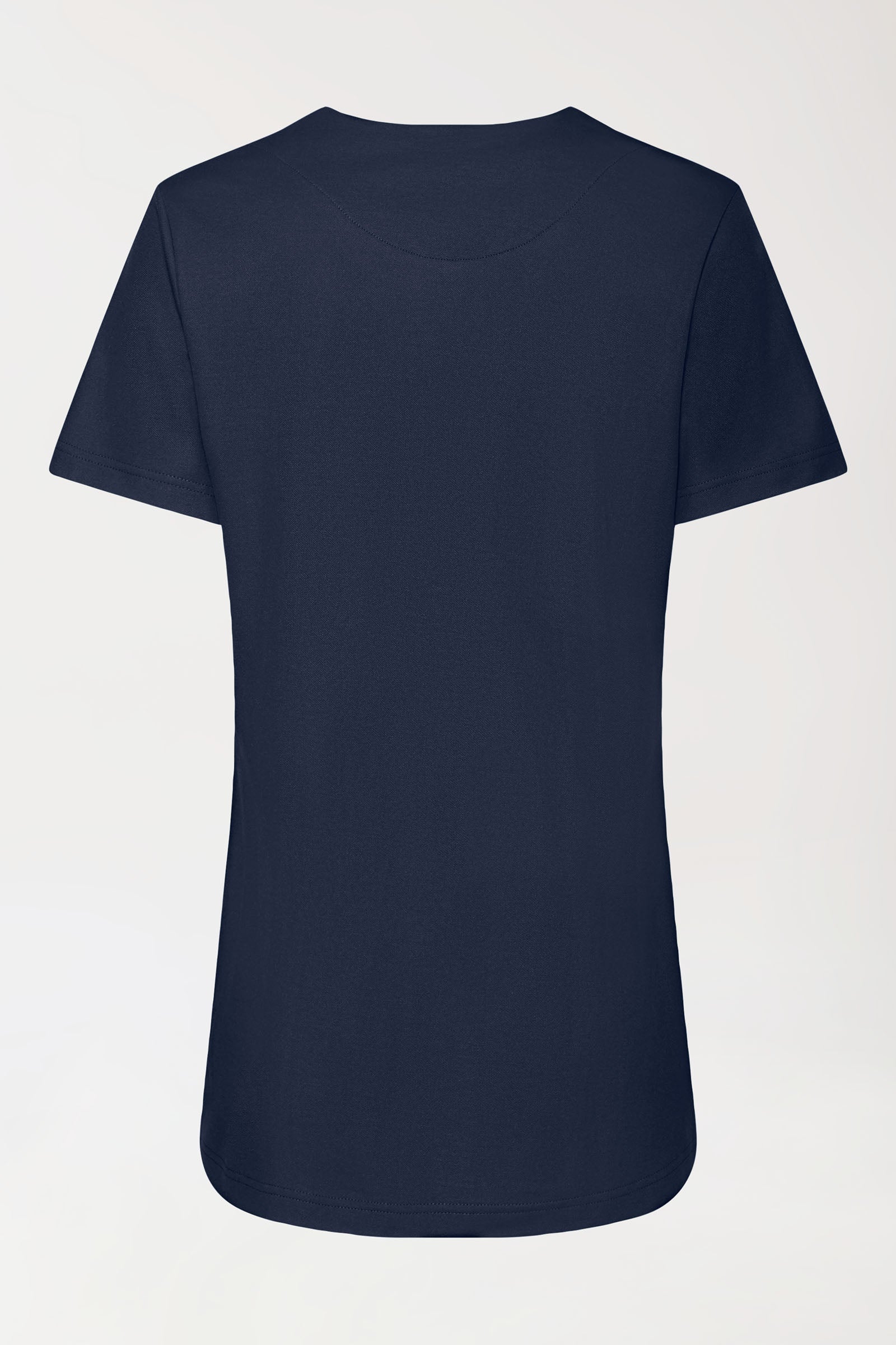 COMFY FLEX Tunique Stretch Femme - Décolleté Cœur navy, Vue de dos 
