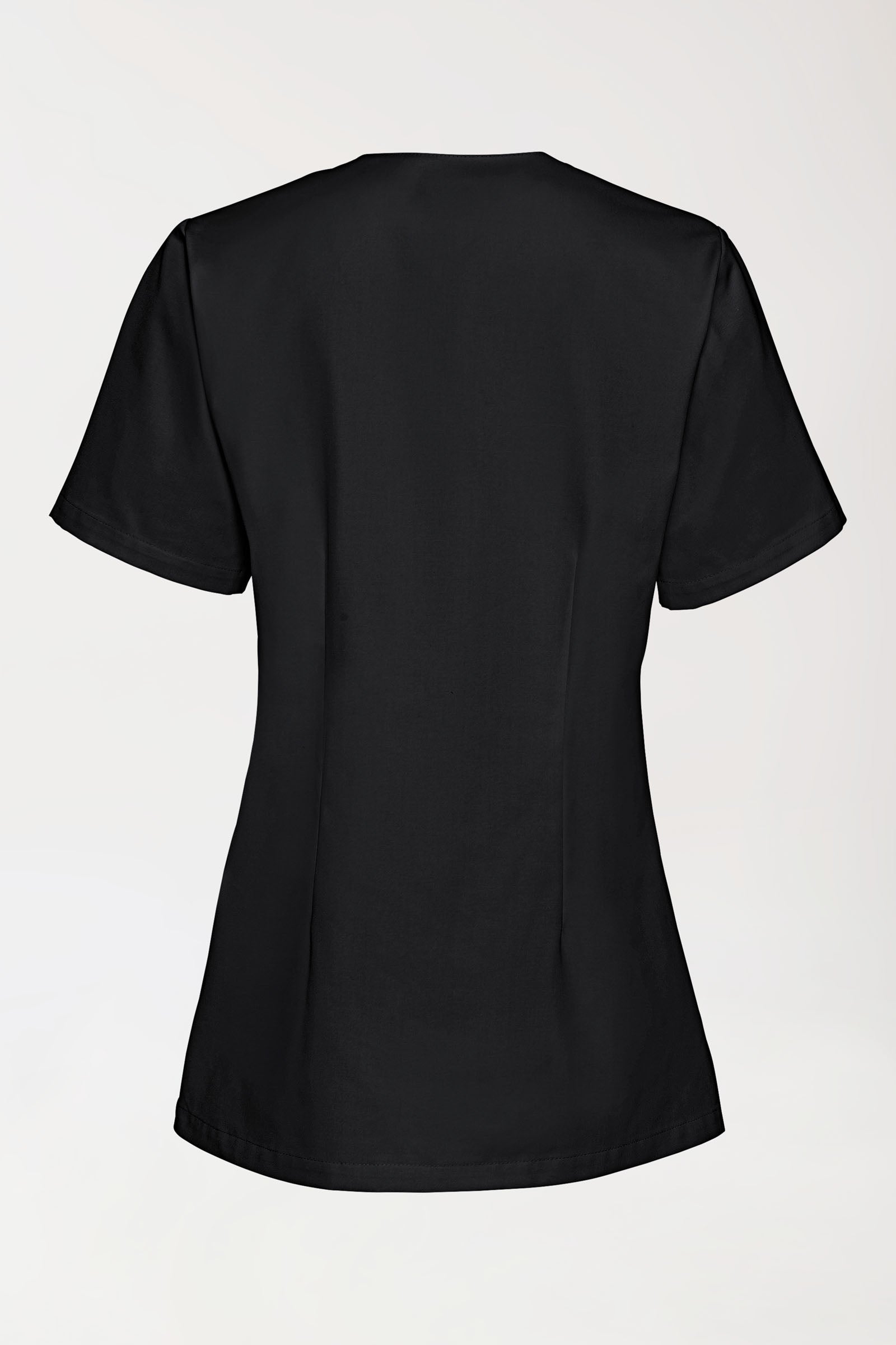 Tunique Stretch Femme - Décolleté V noir, Vue de dos 