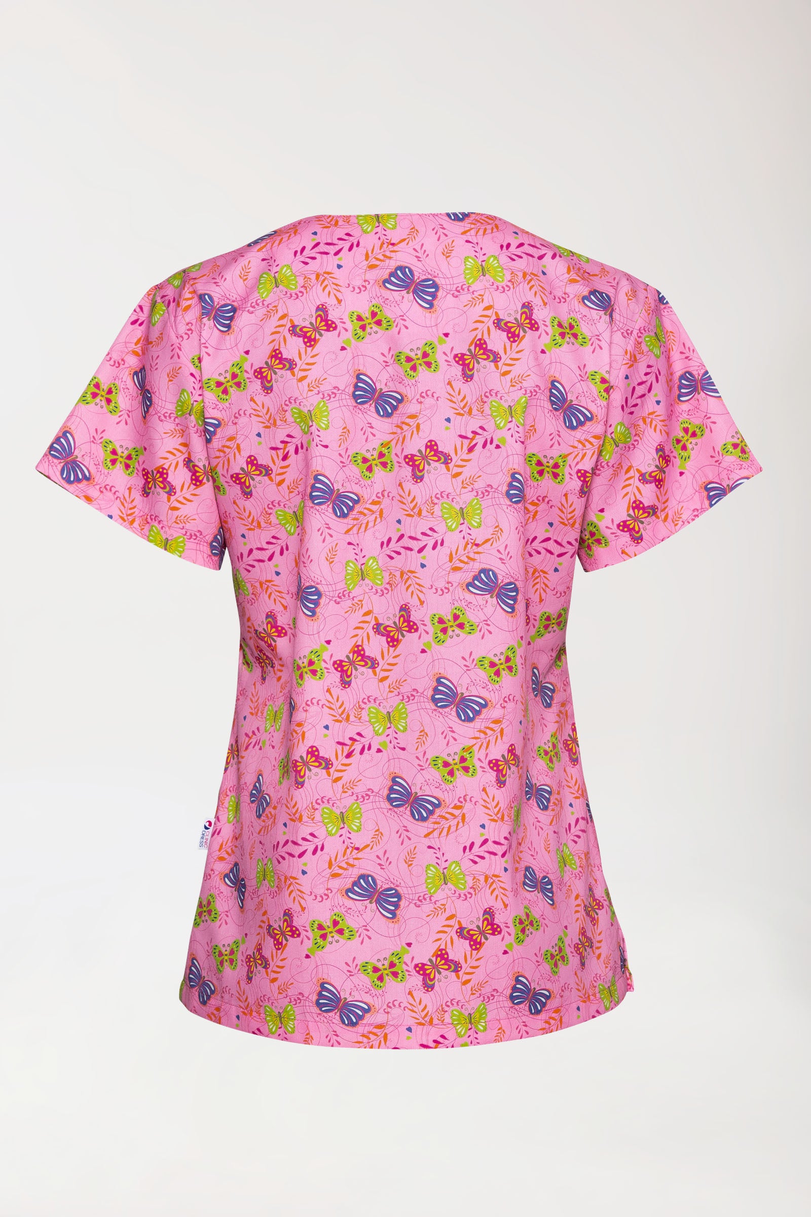 Tunique Femme légère - Imprimée en allover rose bonbon/multicolore