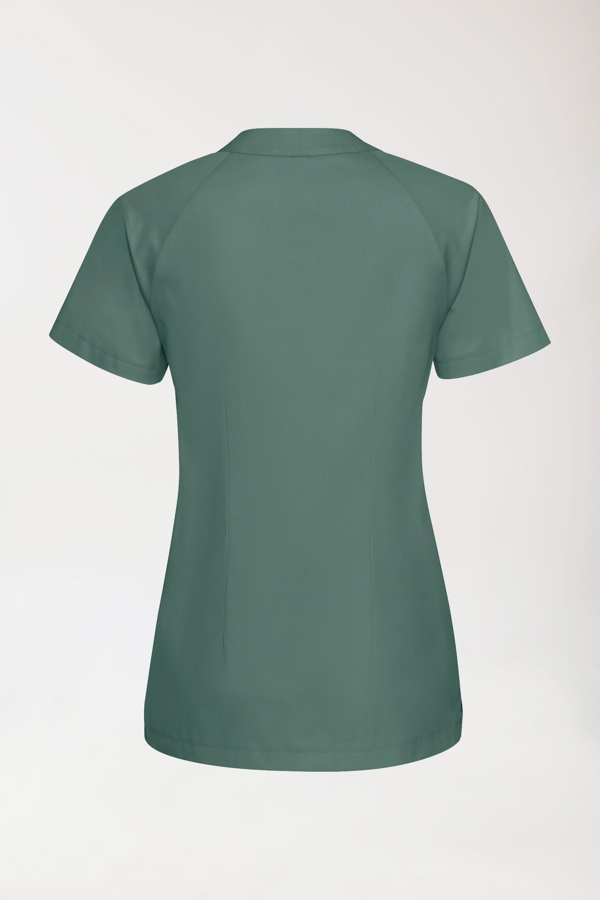 CORE Tunique Femme - Décolleté V vert foncé, Vue de dos 