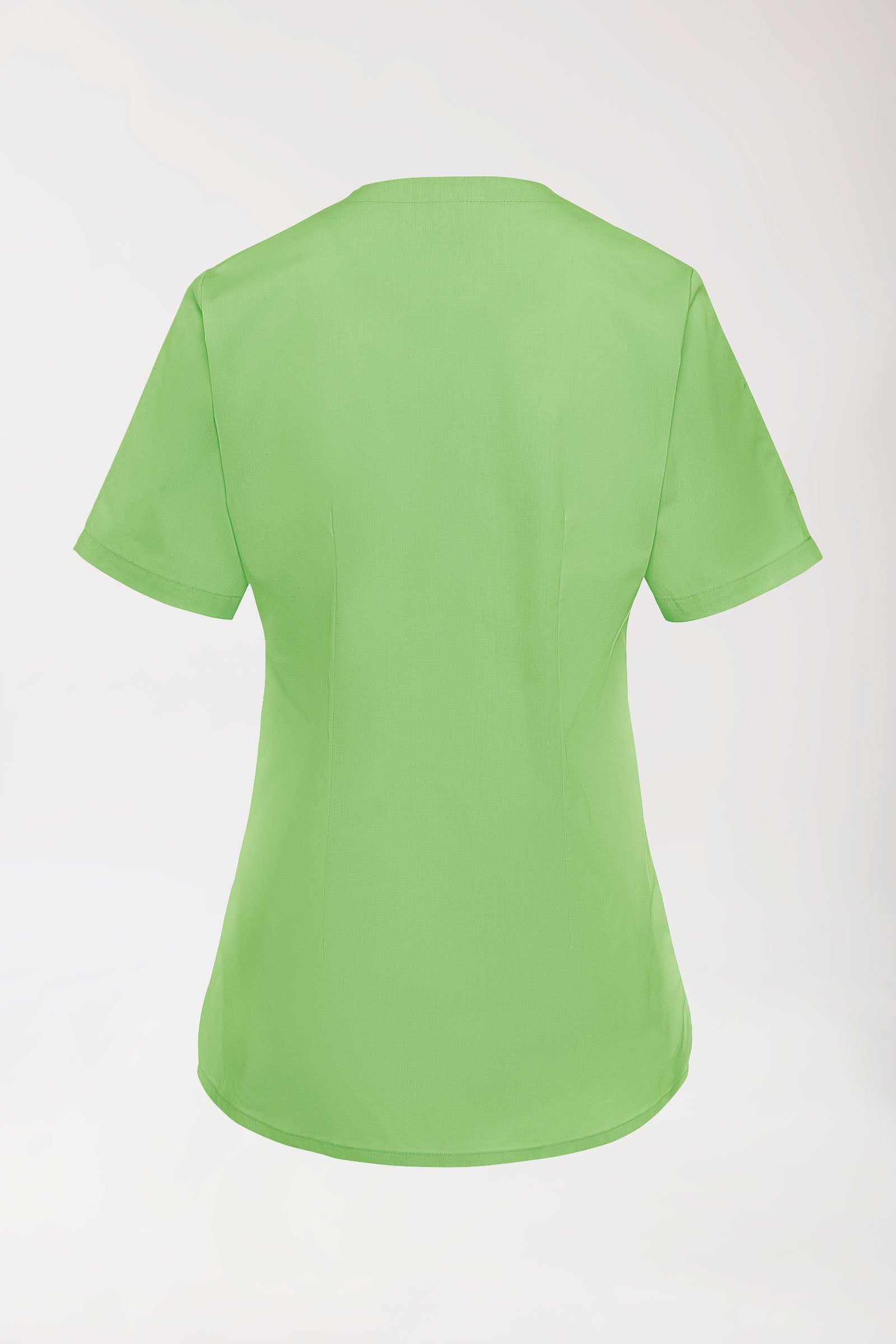 Tunique Stretch Femme - Col V vert pomme