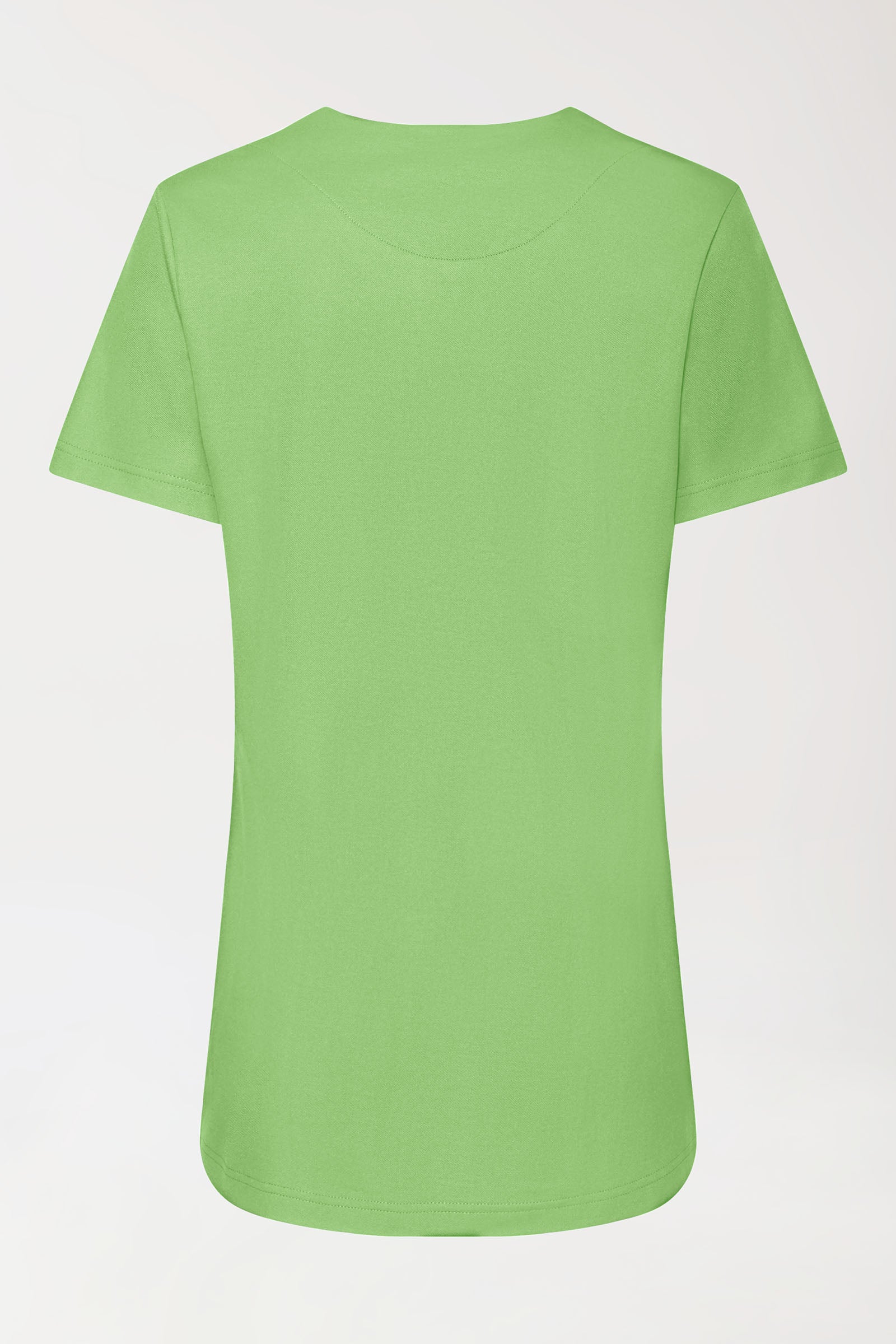 COMFY FLEX Tunique Stretch Femme - Décolleté Cœur vert pomme, Vue de dos 