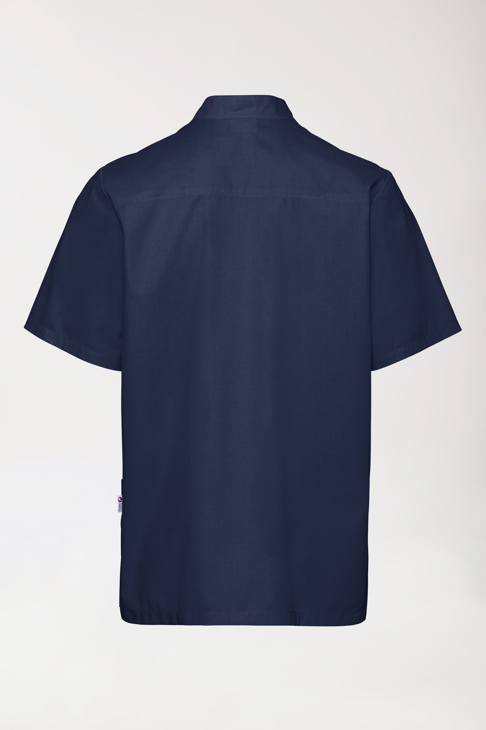 Blouse Stretch Homme - boutonnée bleu navy