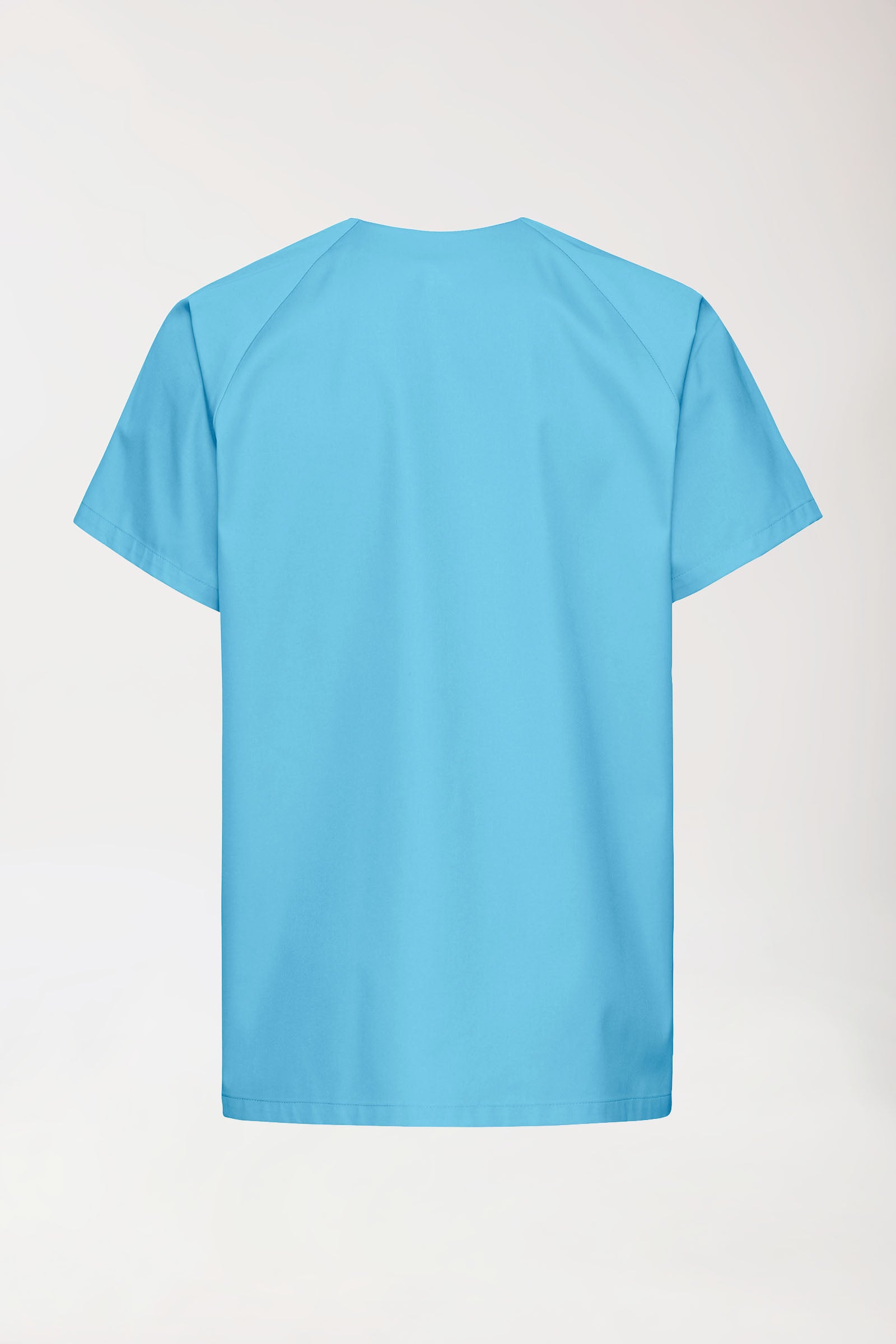 CORE Blouse Homme - Entièrement boutonnée turquoise, Vue de dos 