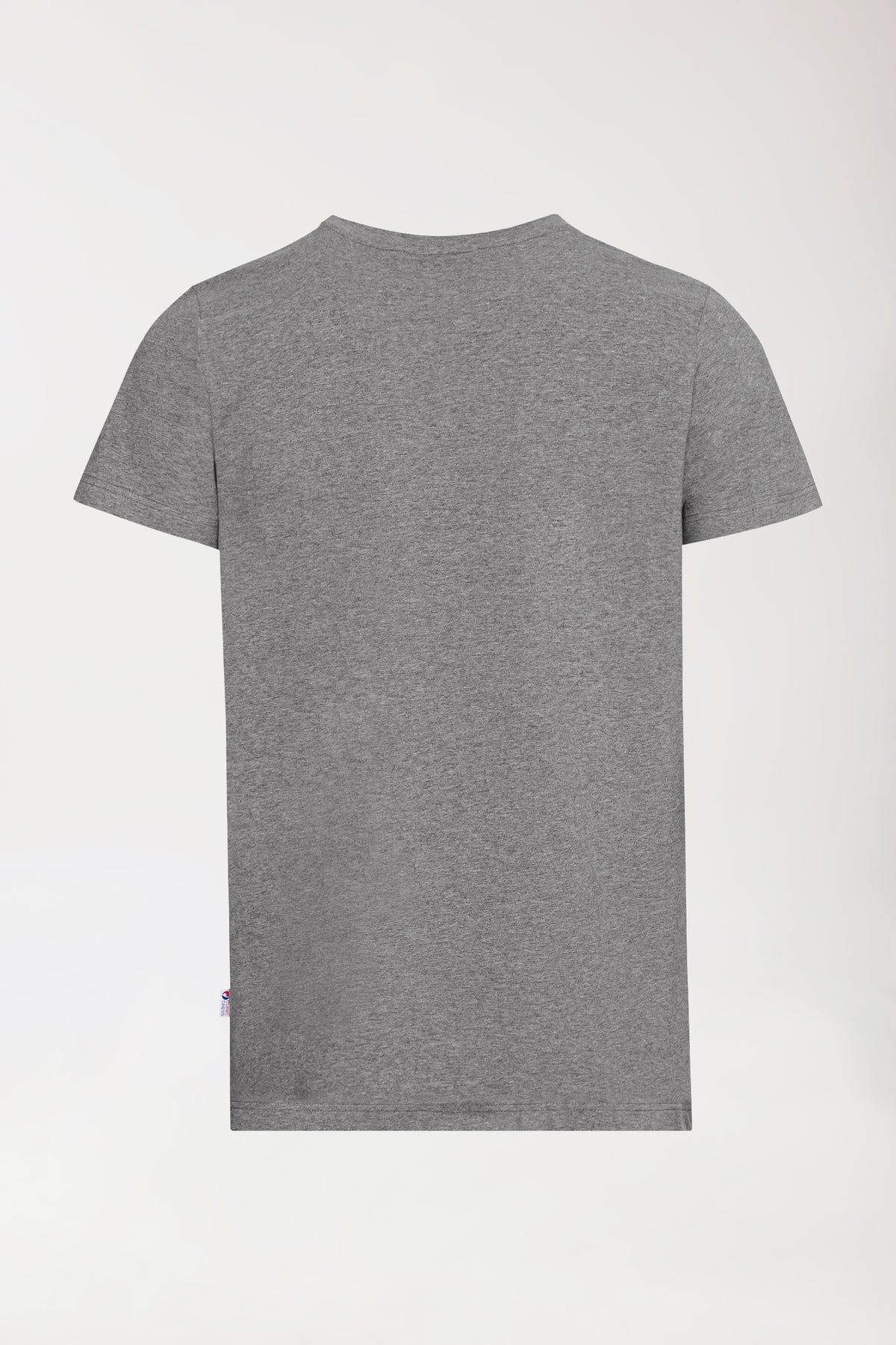 CORE T-shirt Homme - Encolure ronde gris chiné foncé, Vue de dos 