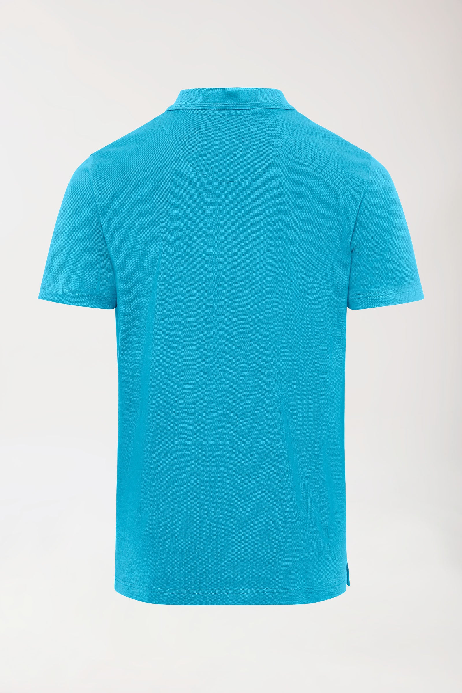 COMFY FLEX Shirt Stretch Homme - Col polo turquoise