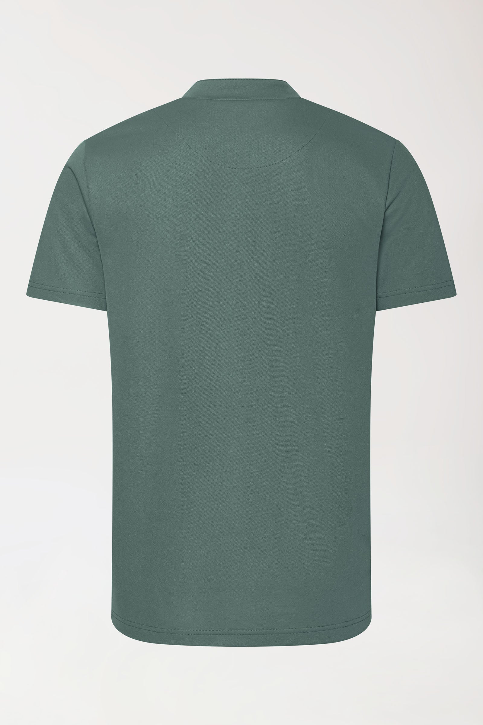 COMFY FLEX Shirt Homme - Col officier vert foncé