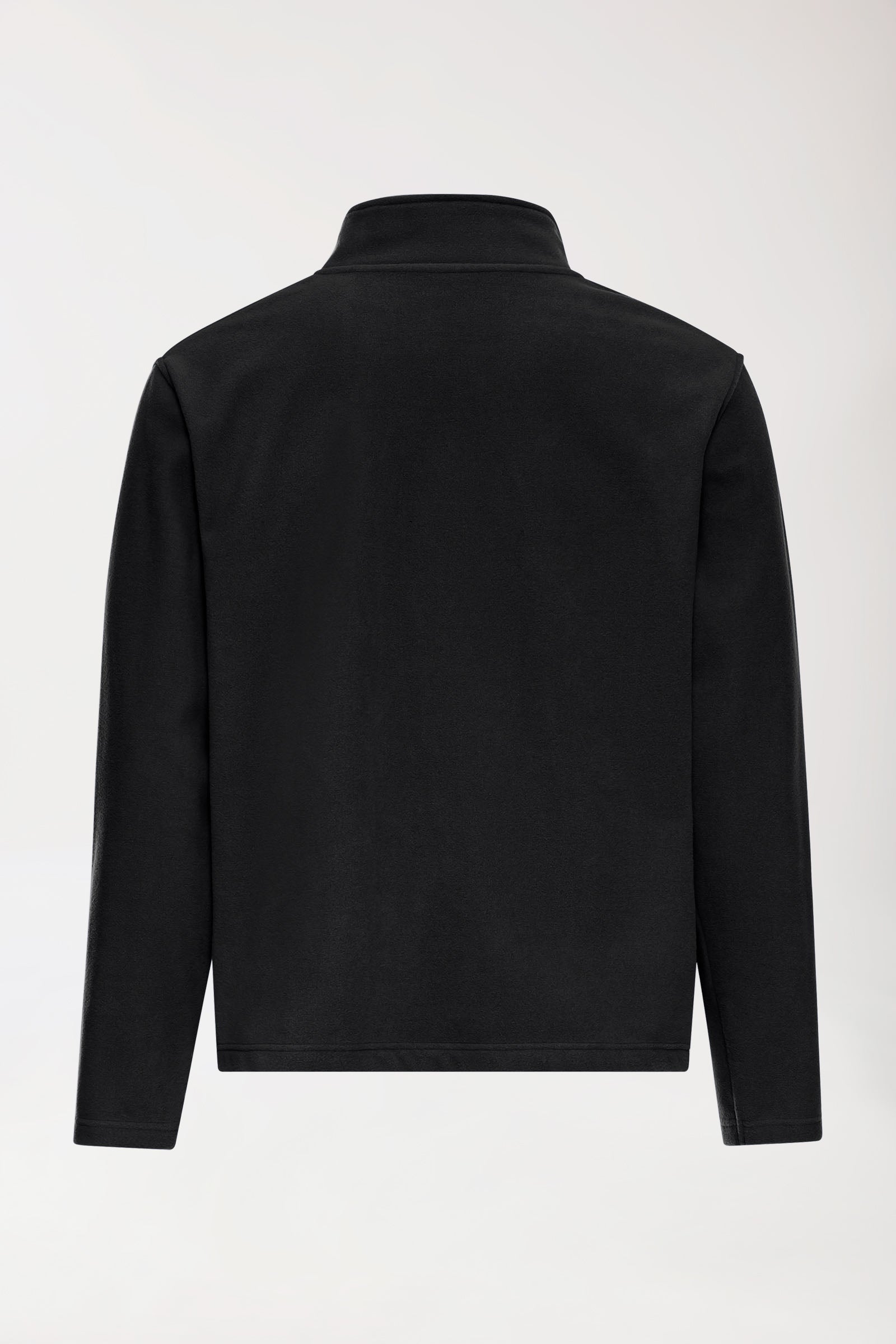 Veste polaire Homme - Col officier noir