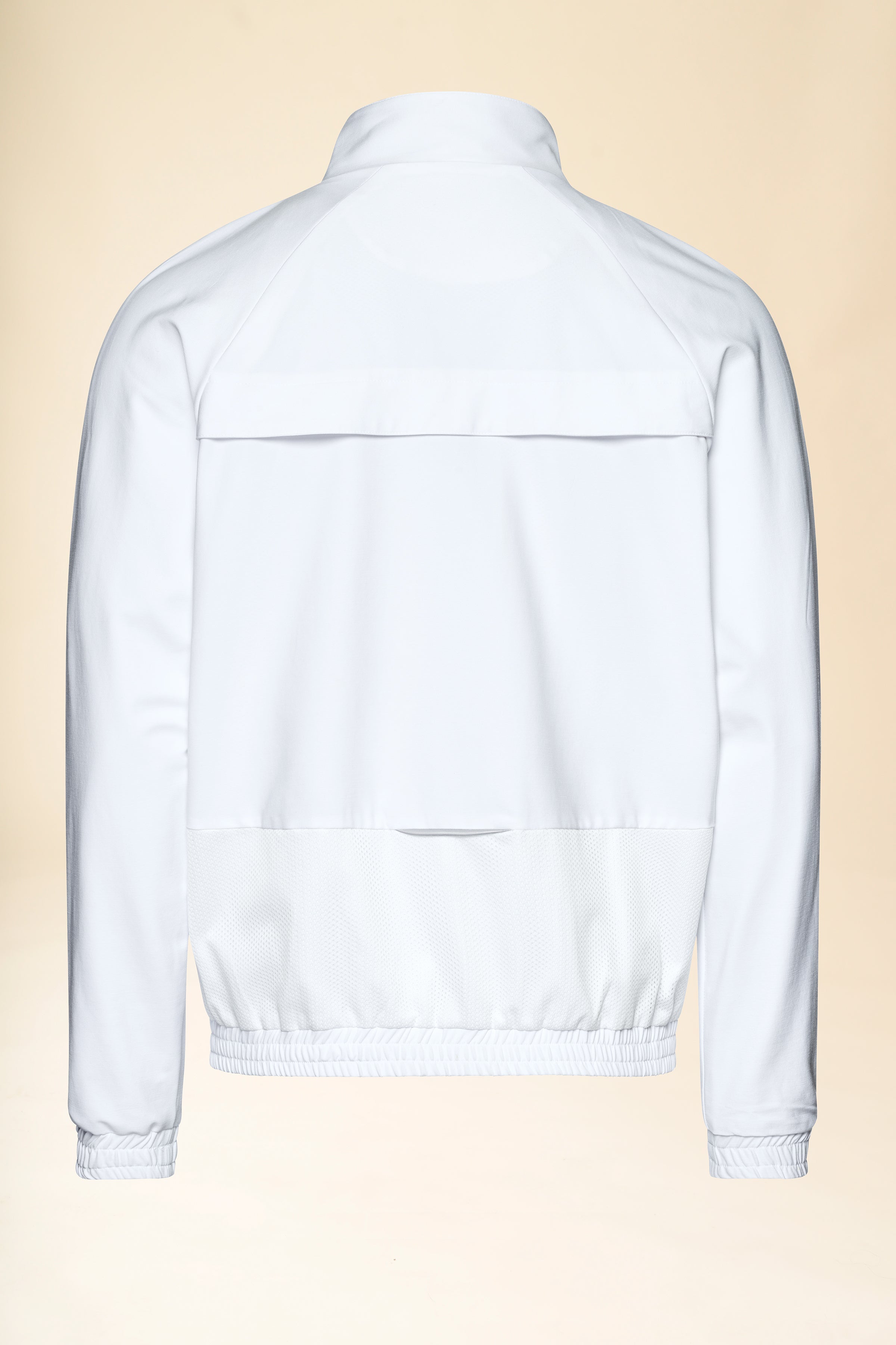 KAERE Veste blouson Homme - Poignet élastiqué blanc, Vue de dos 