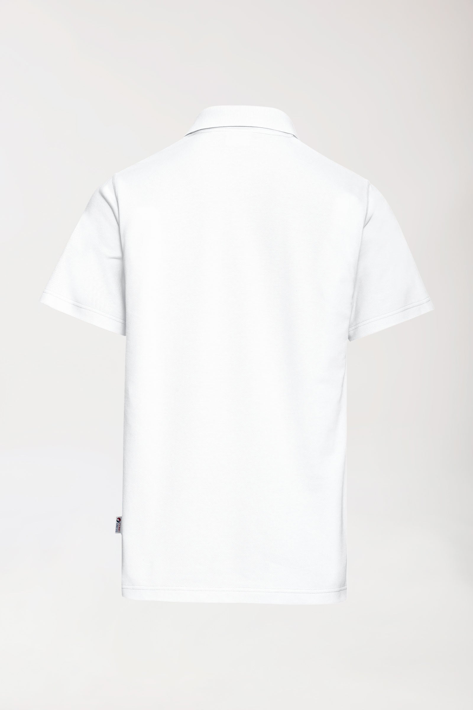 CORE Shirt mixte - Col polo blanc
