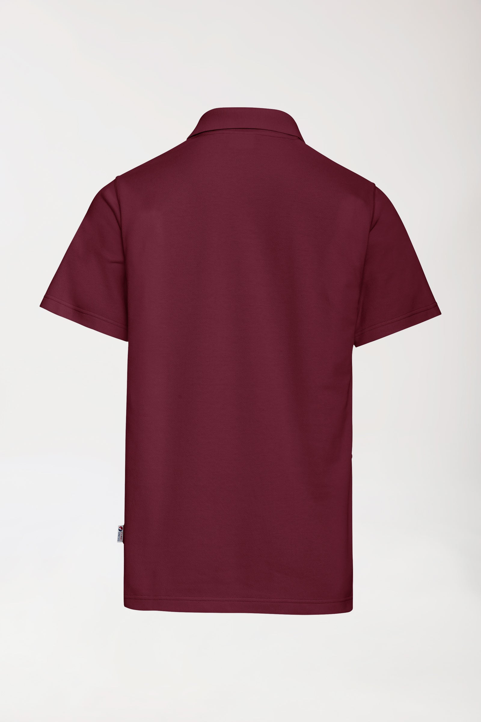 CORE Shirt mixte - Col polo bordeaux