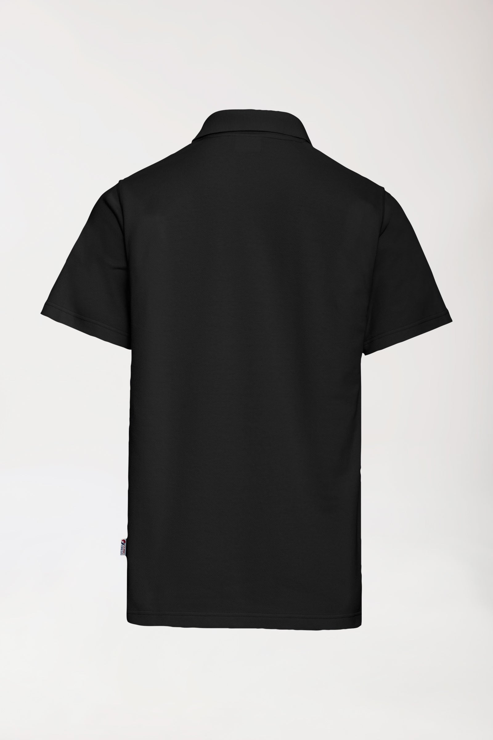CORE Shirt mixte - Col polo noir