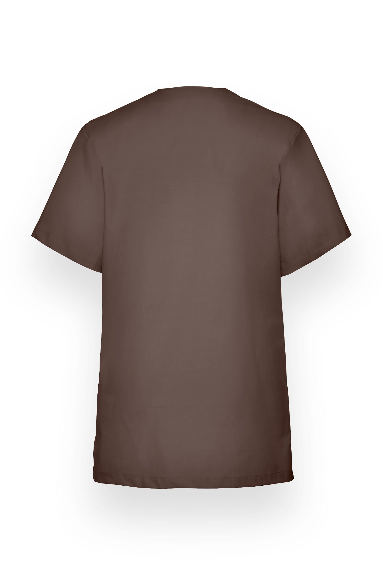 Tunique Stretch mixte - Col V taupe foncé