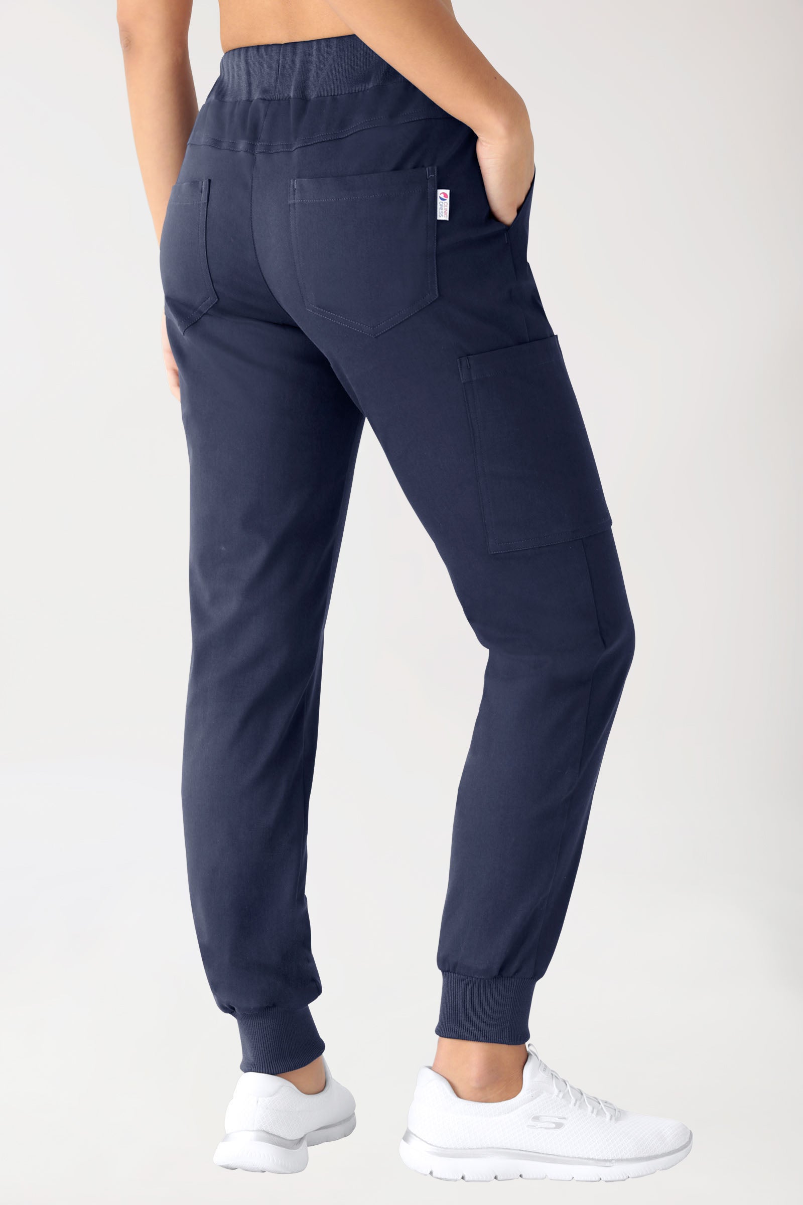 Pantalon Stretch Femme - Jogpant navy
