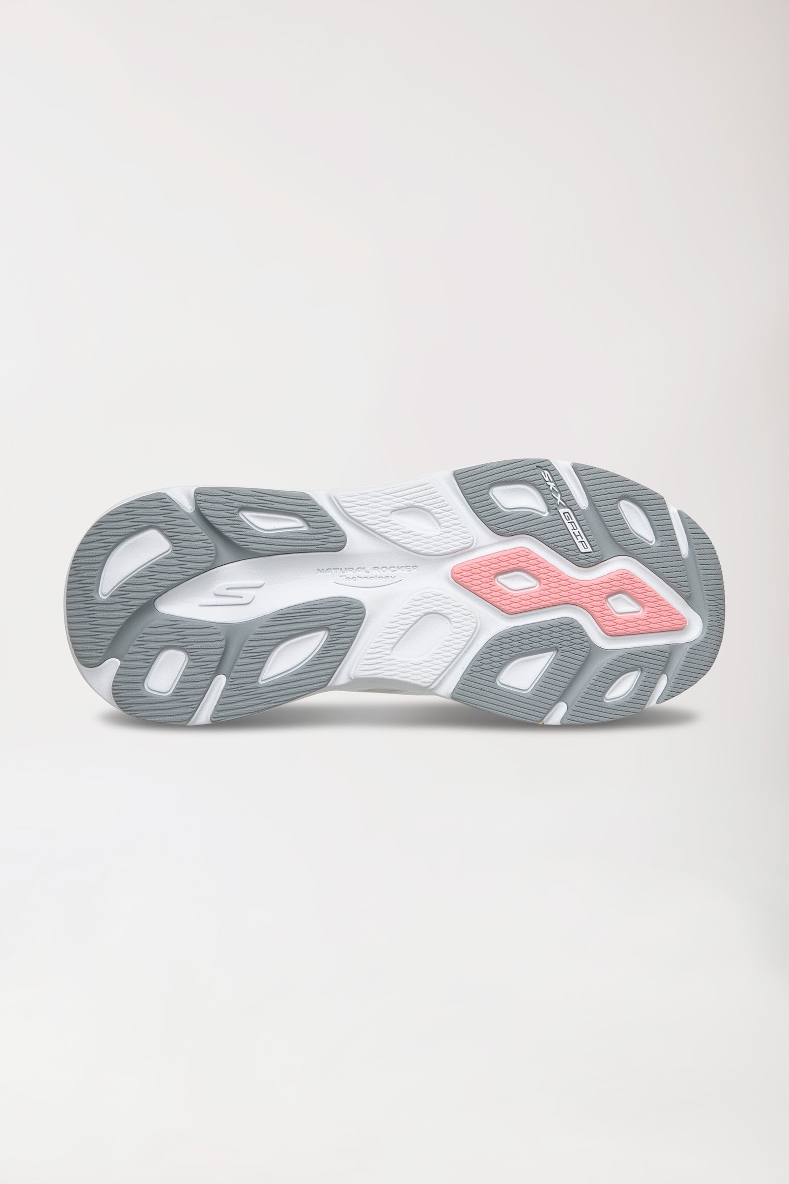 Sneakers Femme blanc/rose, Vue de dos 