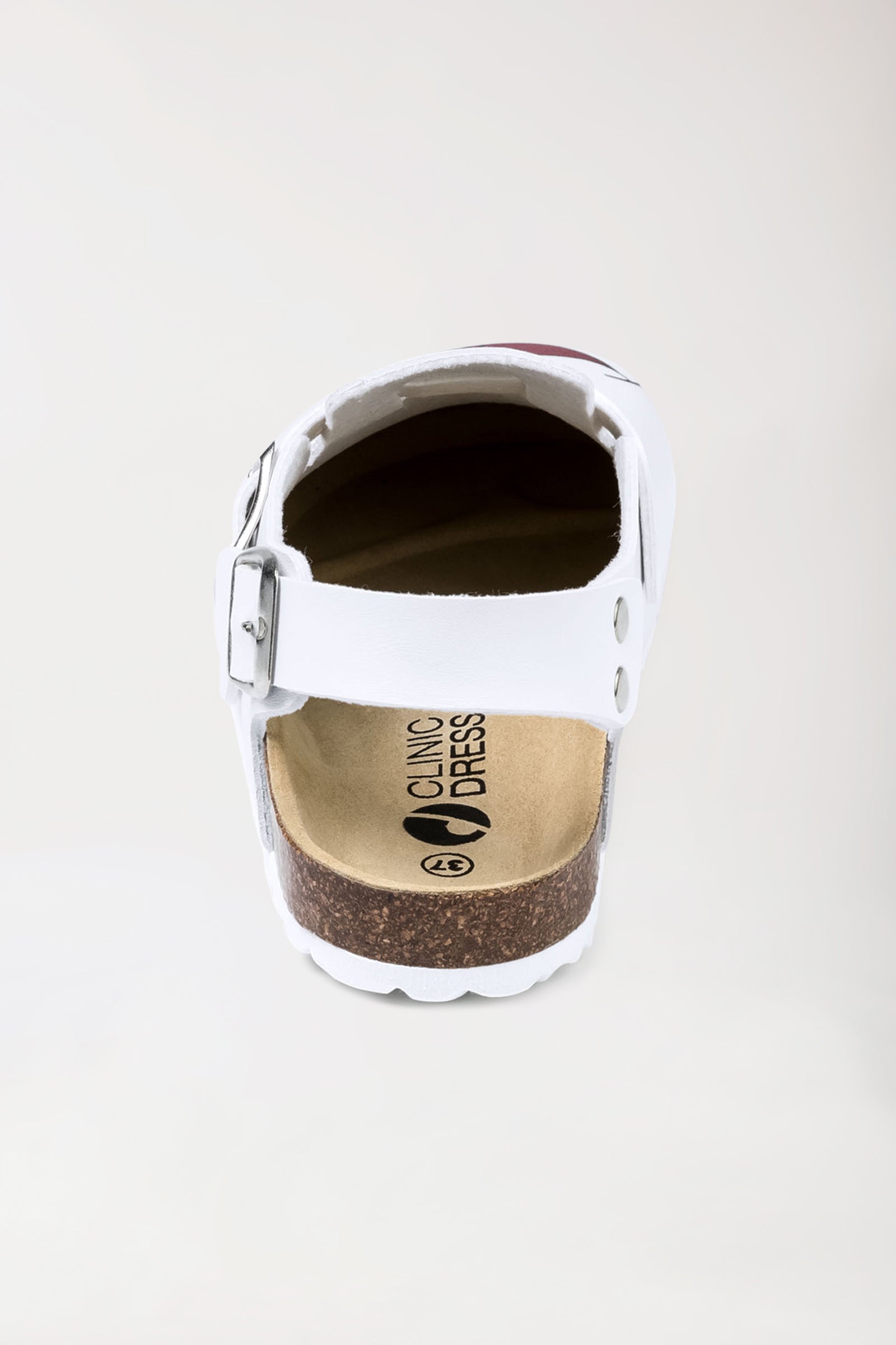 Sabots Femme - Motif imprimé - blanc/multicolore, Vue de dos 