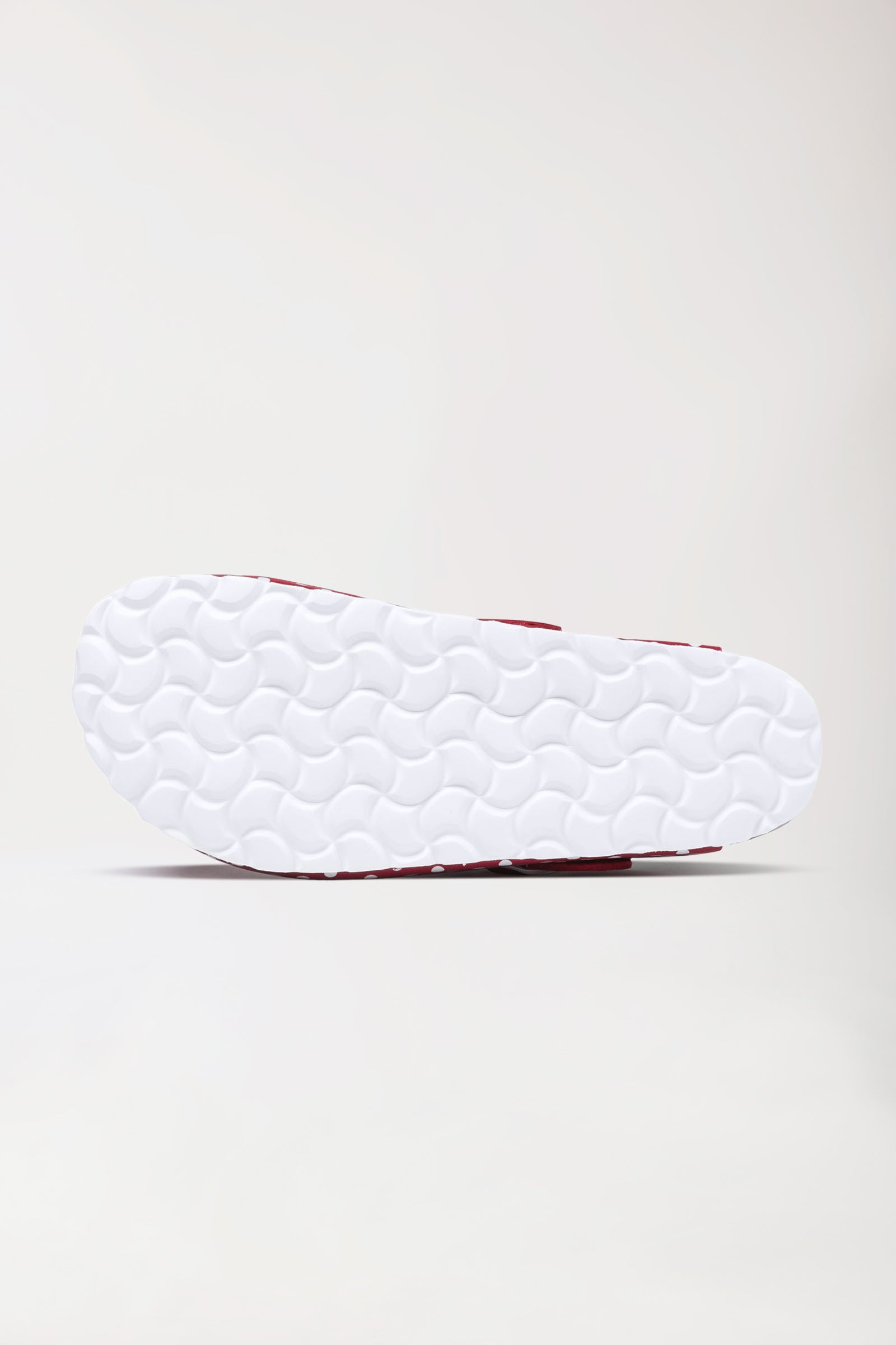 Sabots Femme rouge/blanc, Vue de dos 
